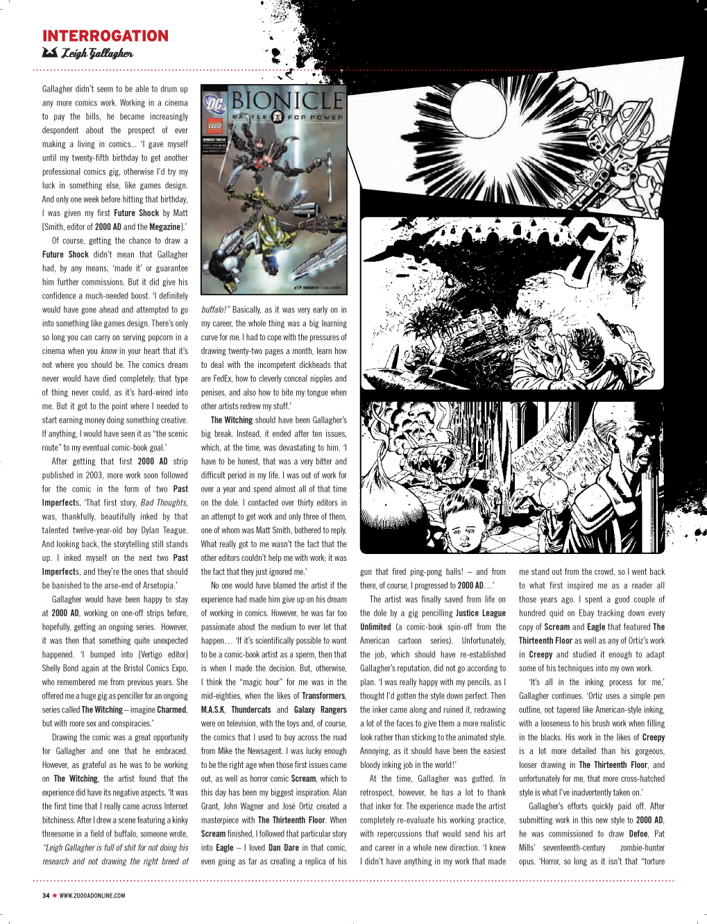 Read online Judge Dredd Megazine (Vol. 5) comic -  Issue #303 - 34
