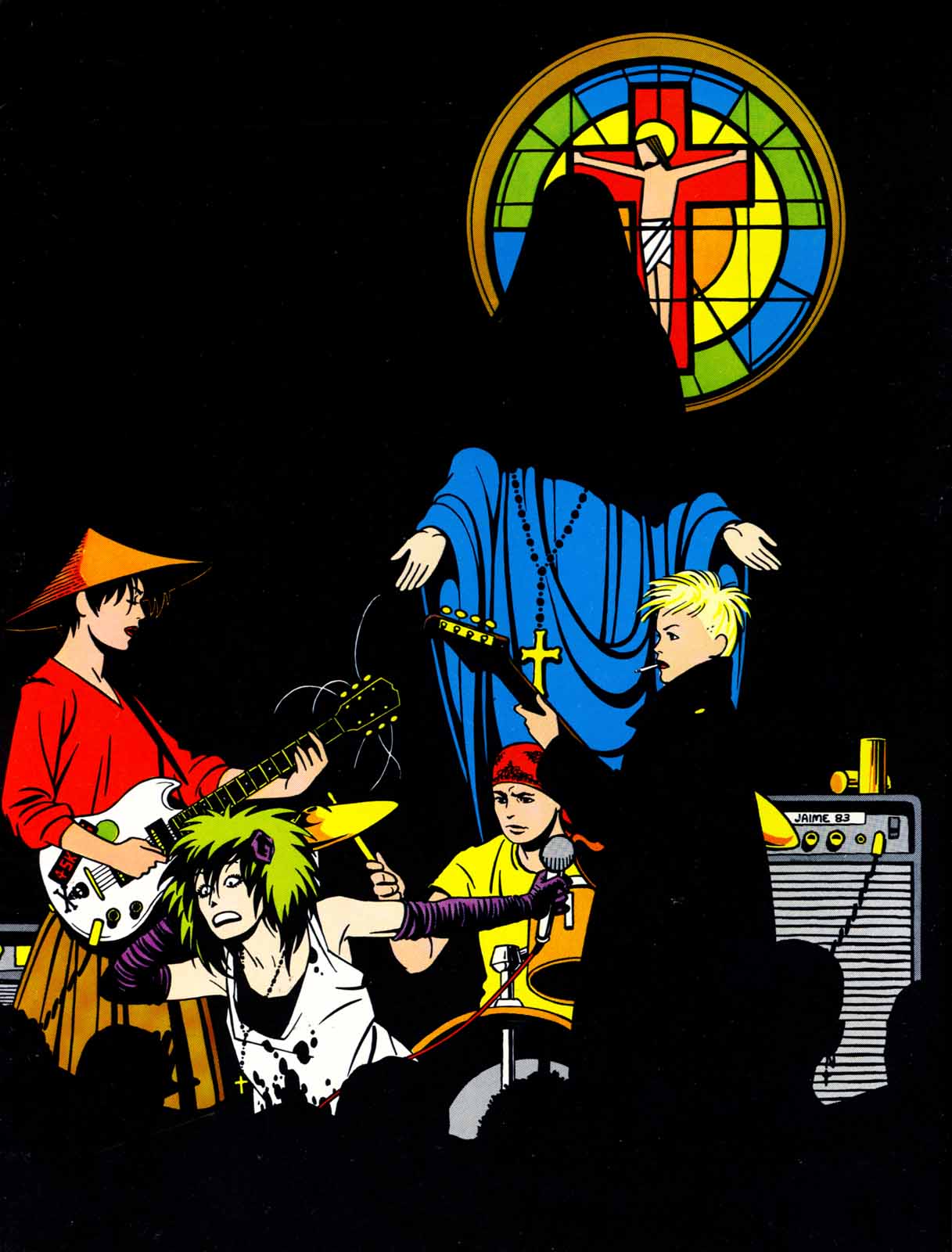 Read online Love and Rockets (1982) comic -  Issue #6 - 36