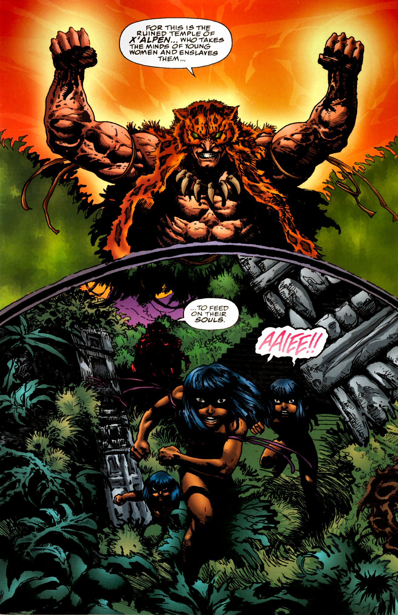 Read online Jaguar God comic -  Issue #5 - 6