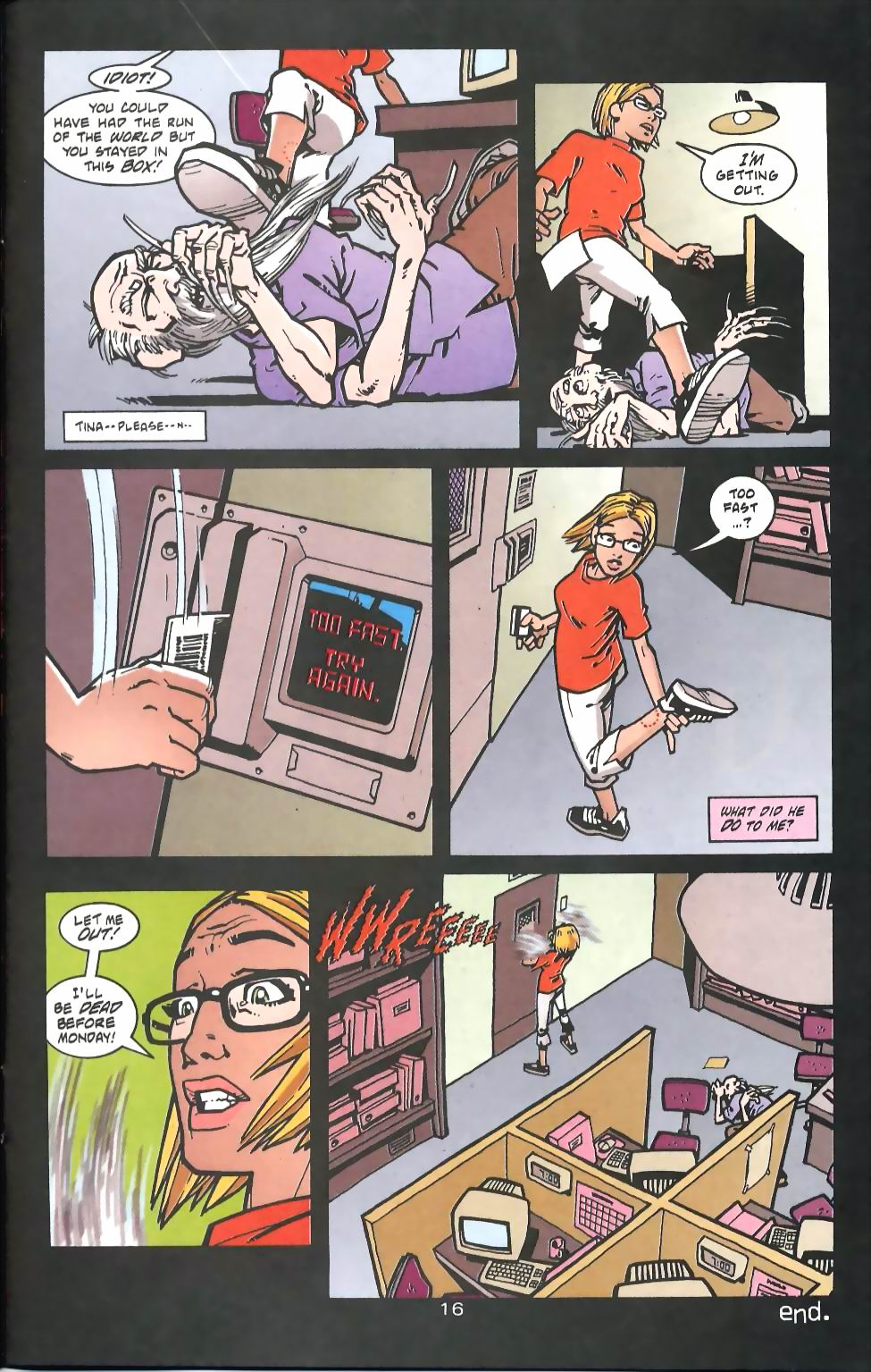 Read online Flinch comic -  Issue #16 - 17