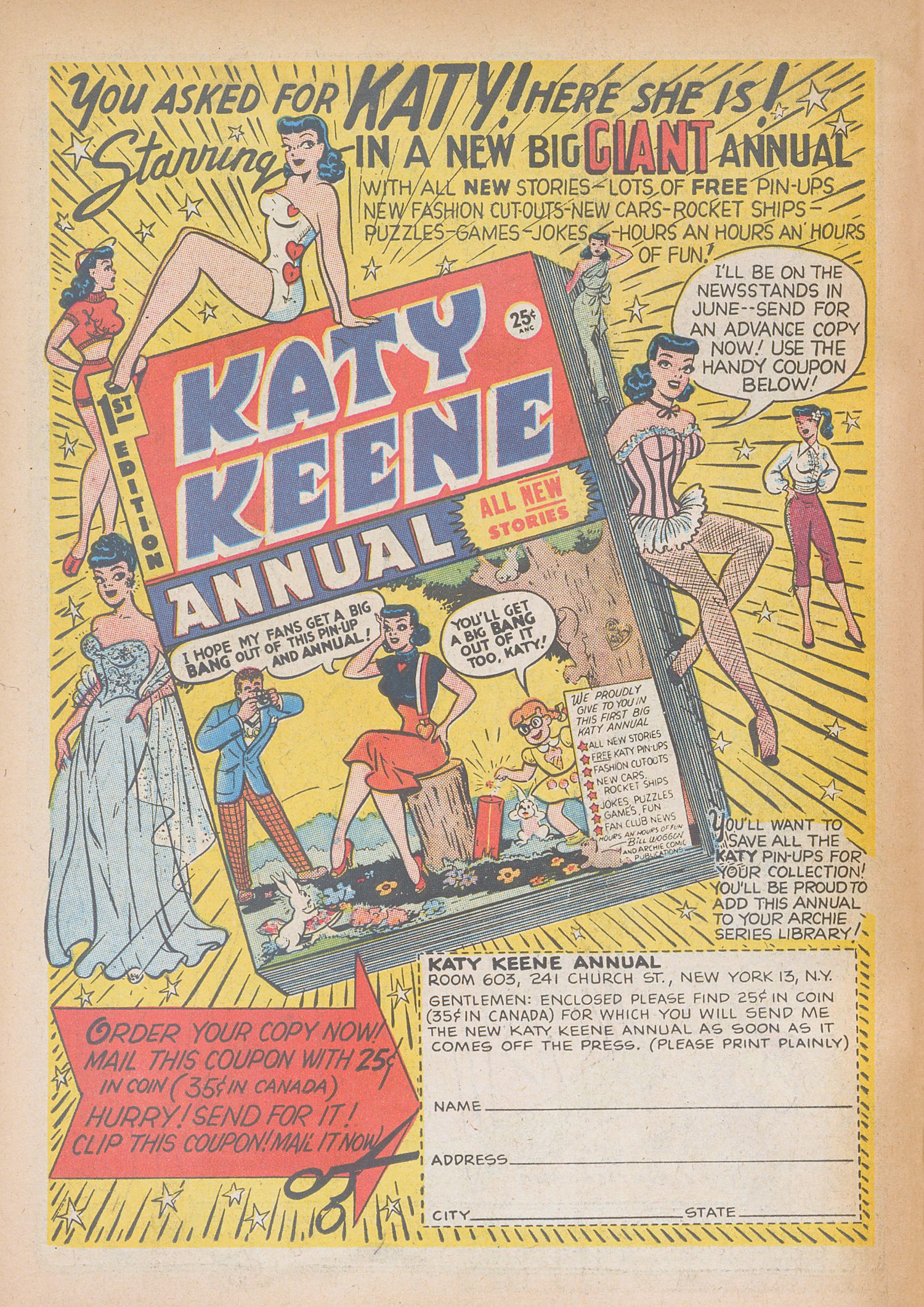 Read online Katy Keene (1949) comic -  Issue #18 - 26