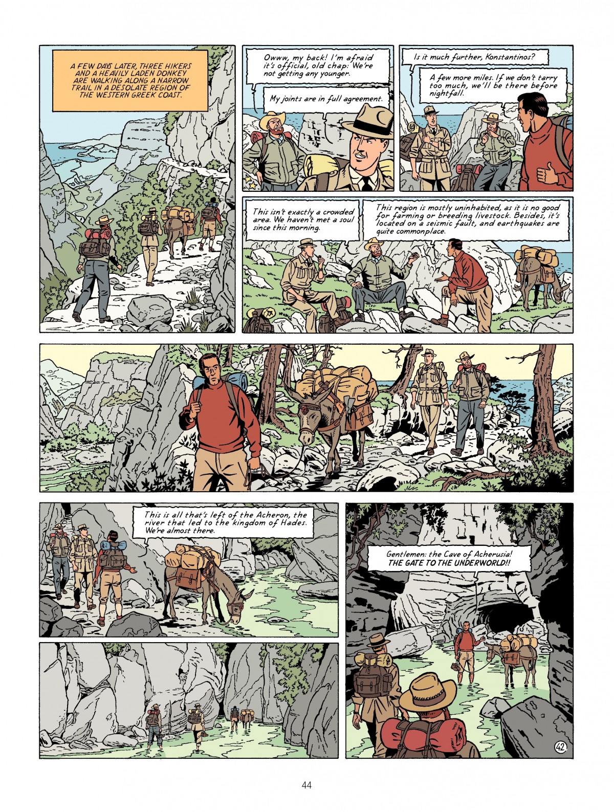 Read online Blake & Mortimer comic -  Issue #14 - 44