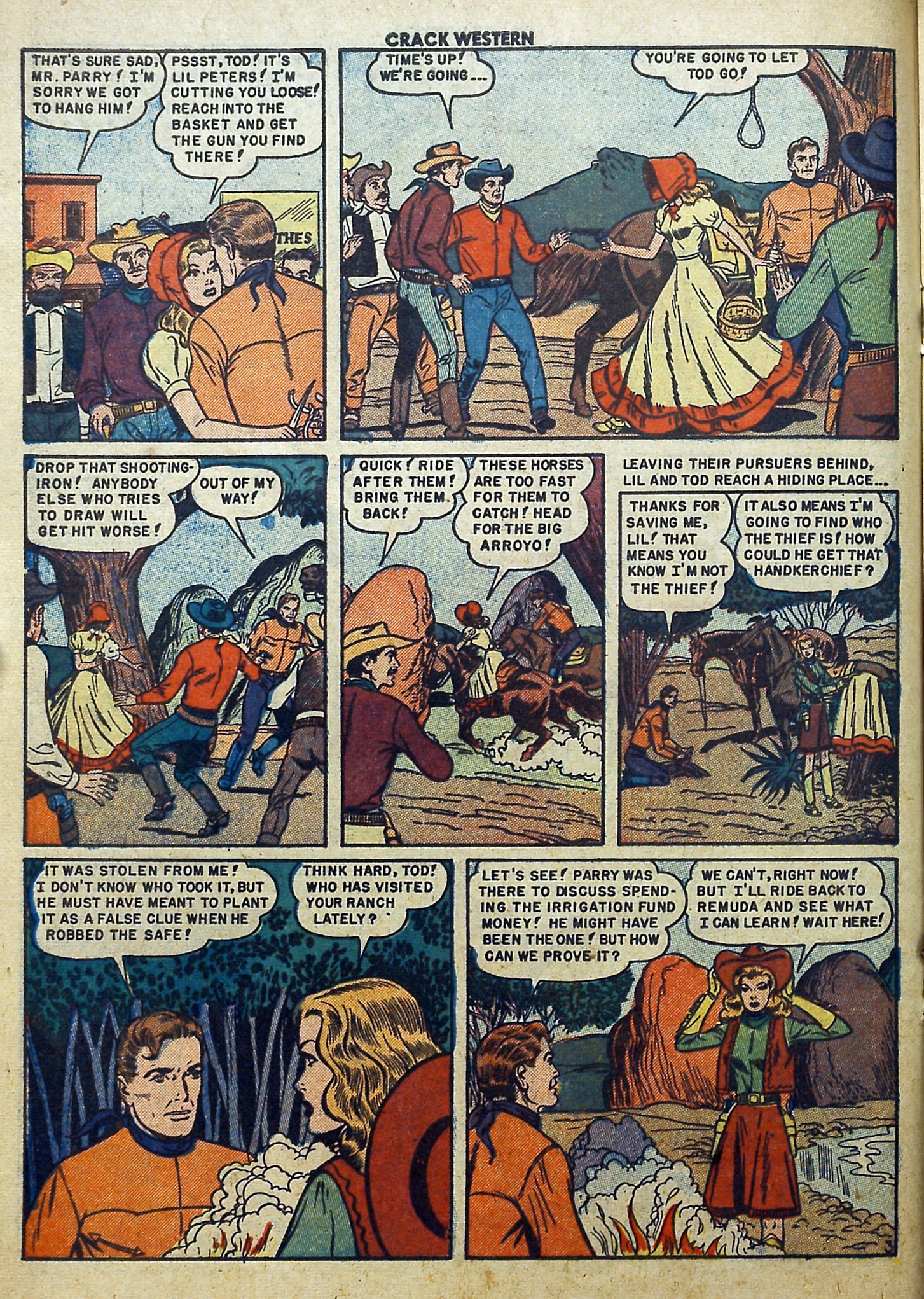 Read online Crack Western comic -  Issue #67 - 14