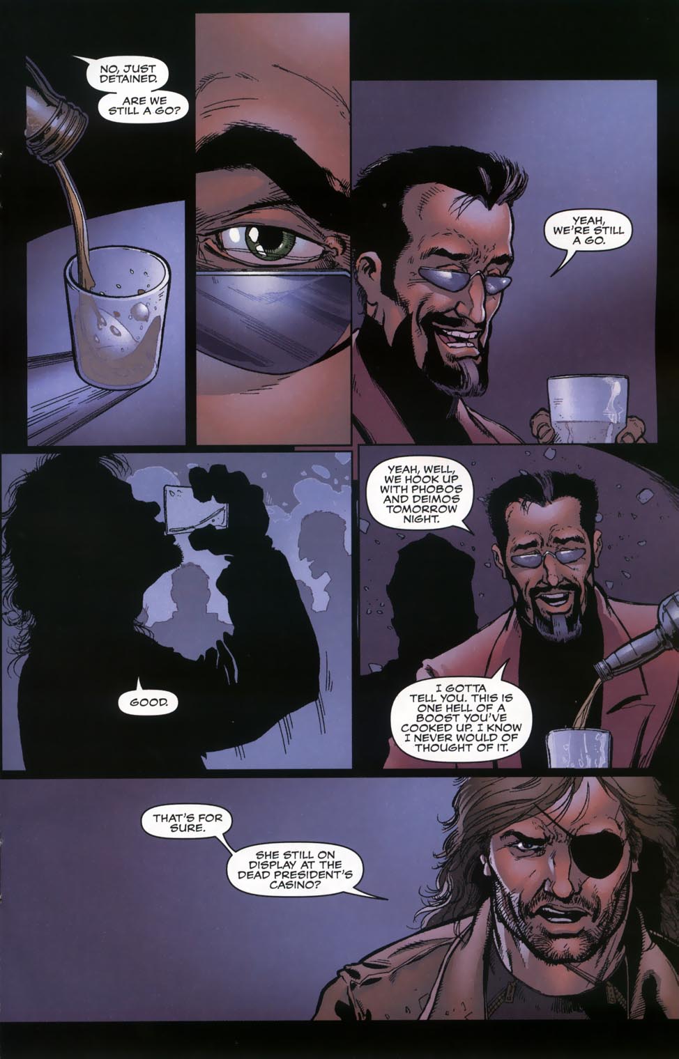 Read online John Carpenter's Snake Plissken Chronicles comic -  Issue #1 - 17