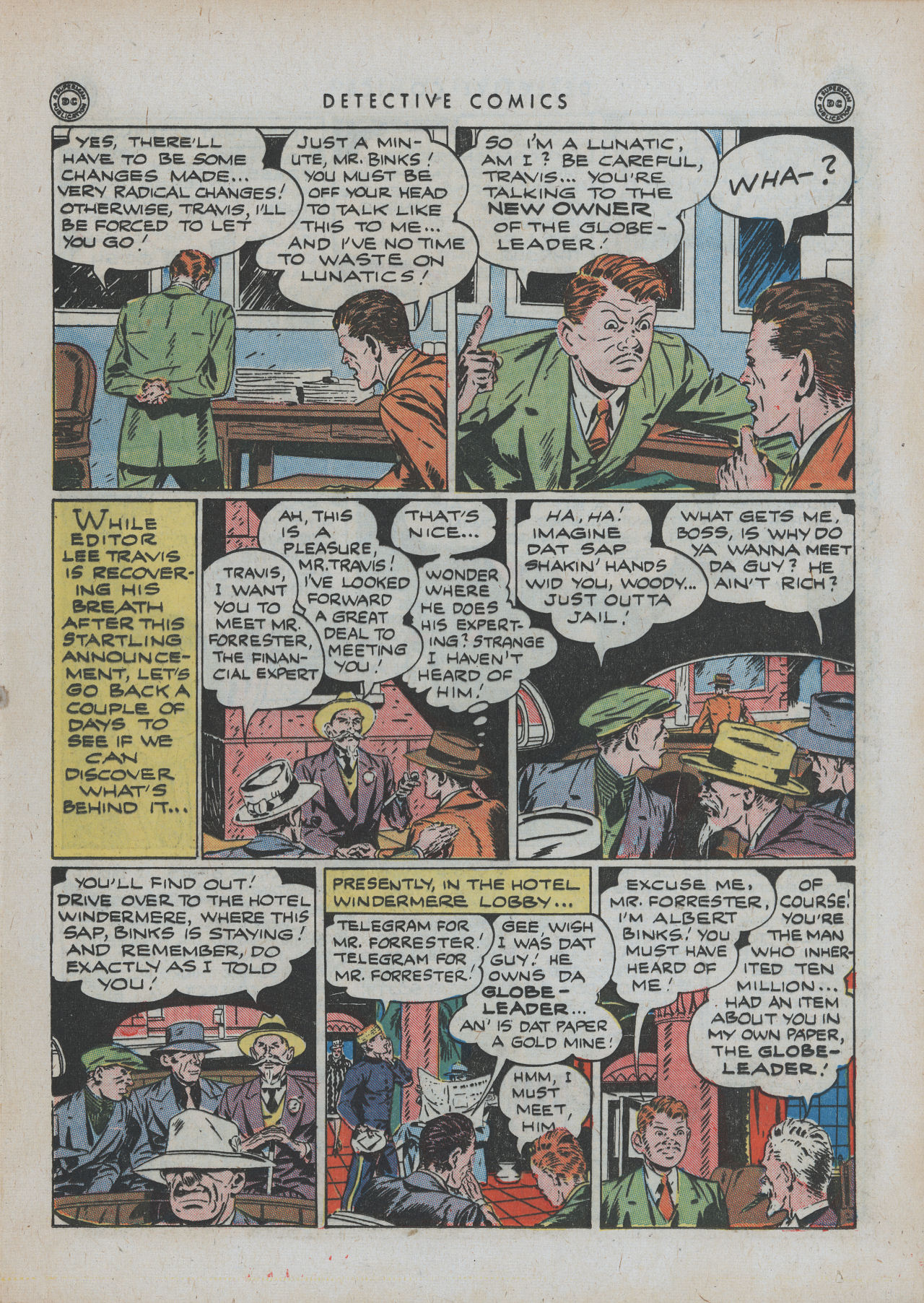 Read online Detective Comics (1937) comic -  Issue #88 - 31