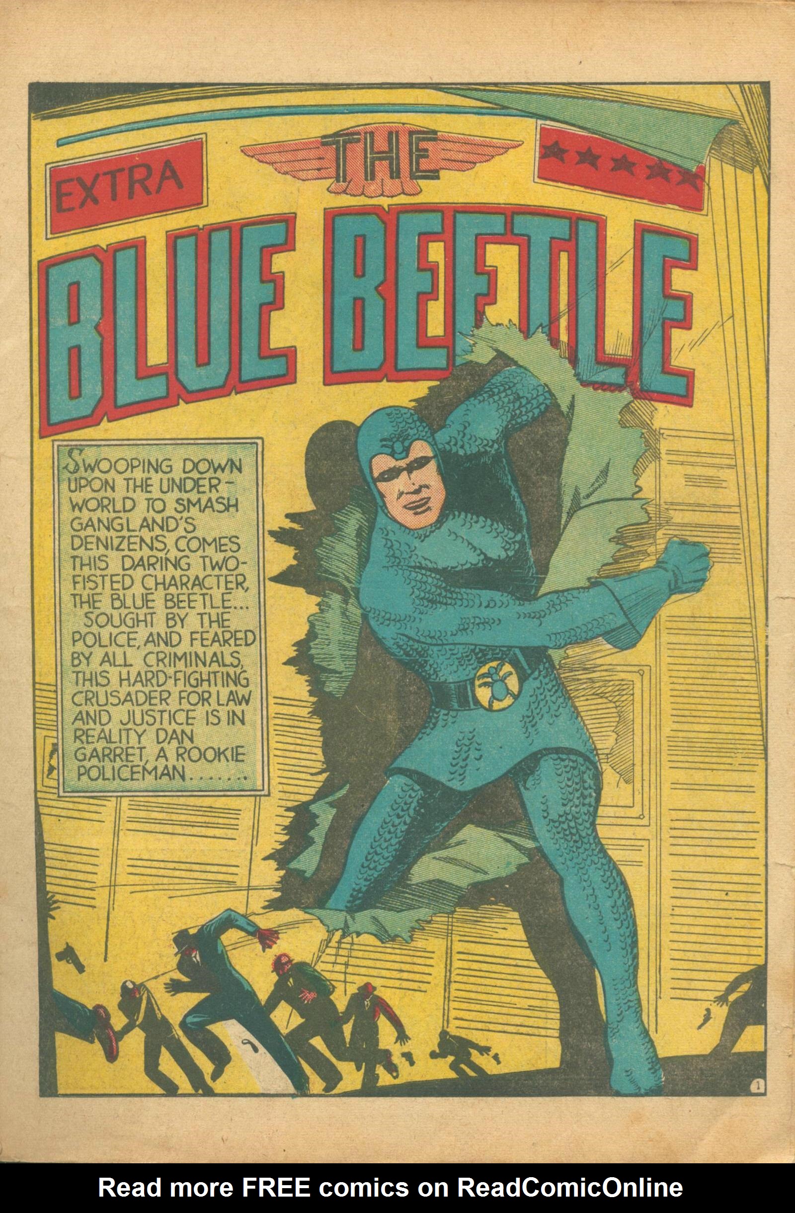 Read online The Blue Beetle comic -  Issue #1 - 3