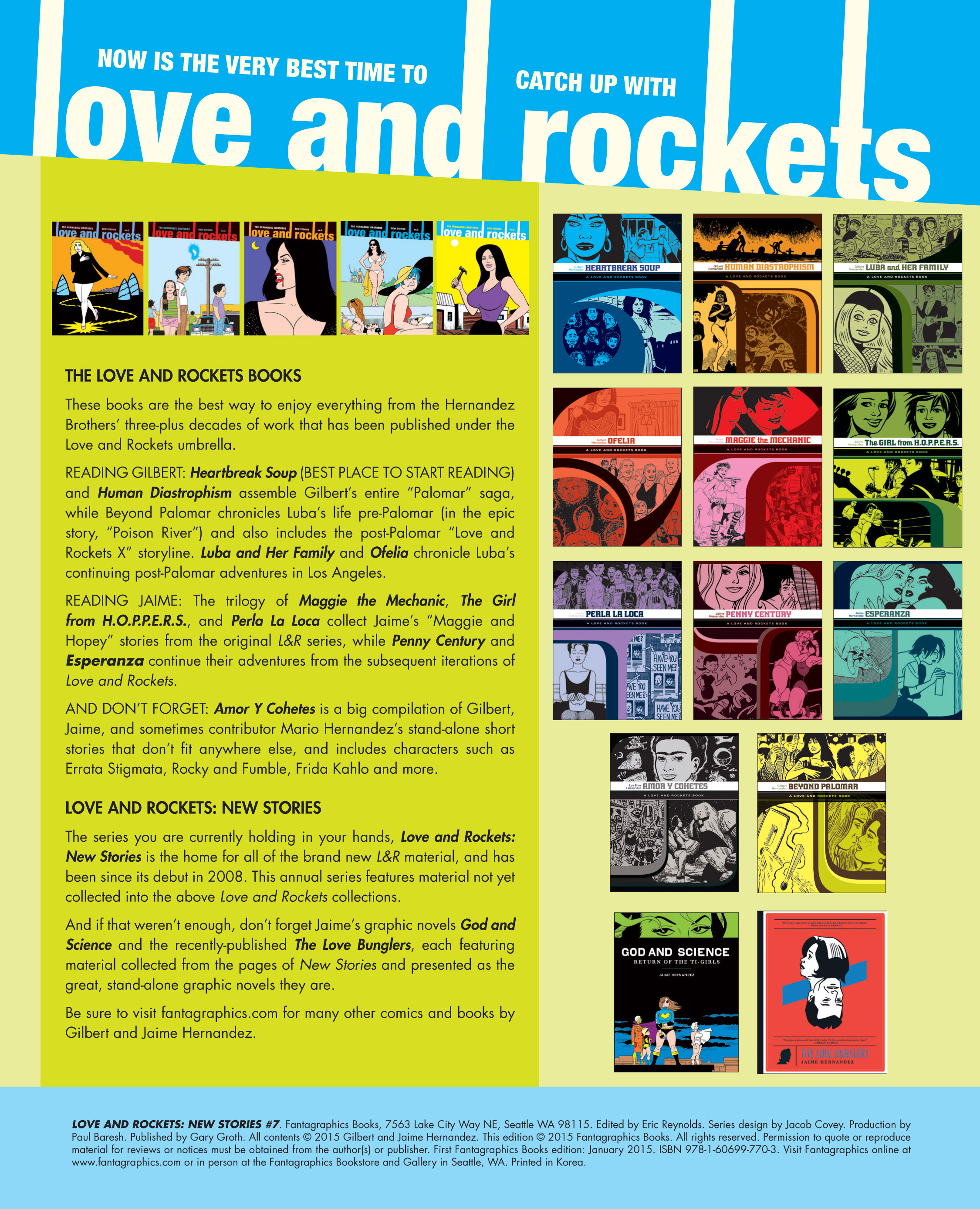 Read online Love and Rockets: New Stories comic -  Issue #7 - 103