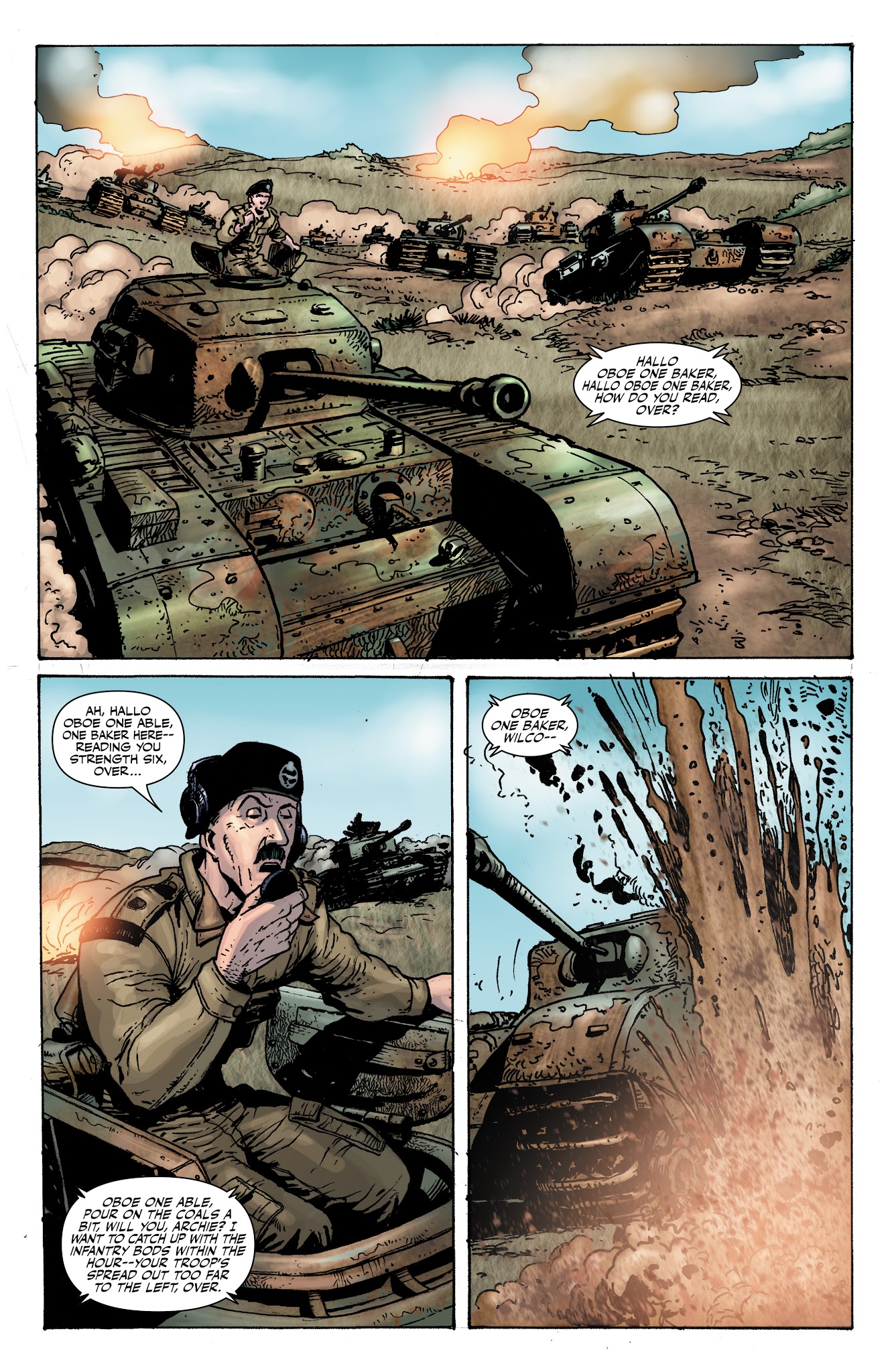 Read online Battlefields: The Tankies comic -  Issue # TPB - 7