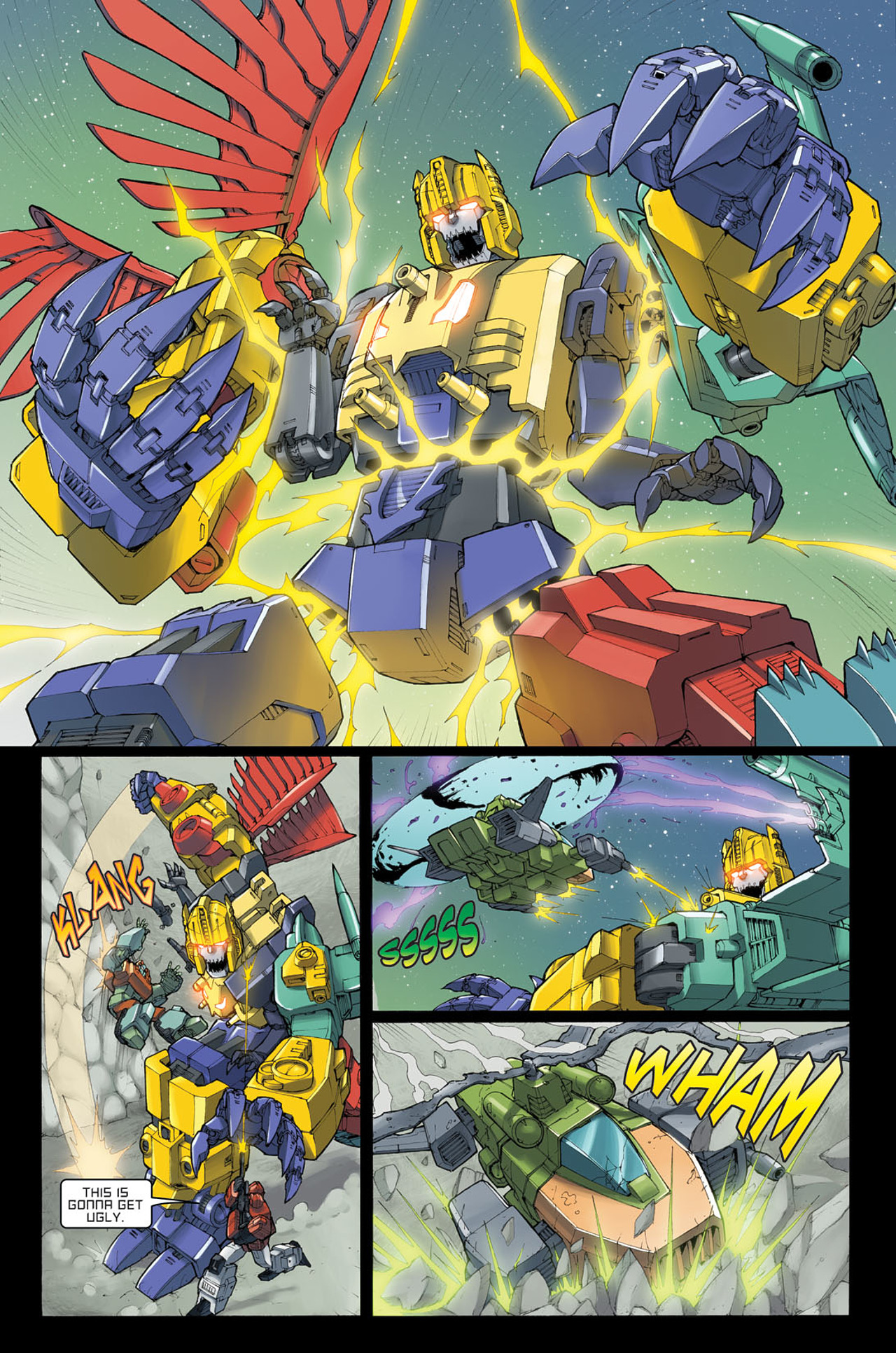 Read online The Transformers: All Hail Megatron comic -  Issue #15 - 21