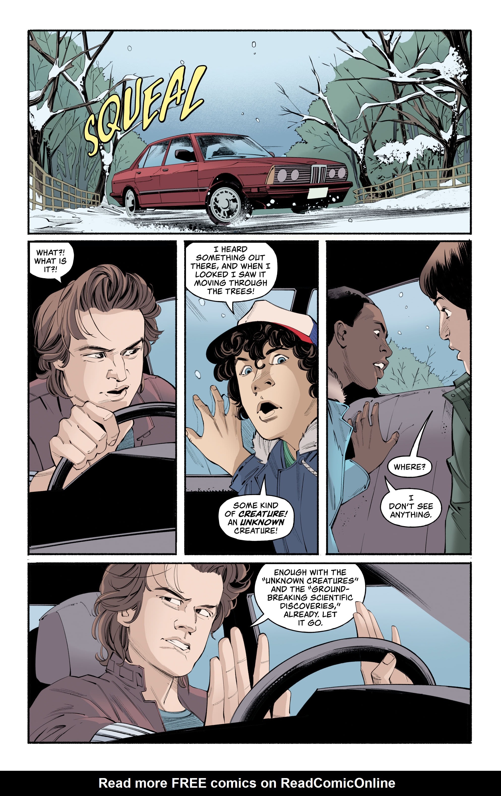 Read online Stranger Things Winter Special one-shot comic -  Issue # Full - 6