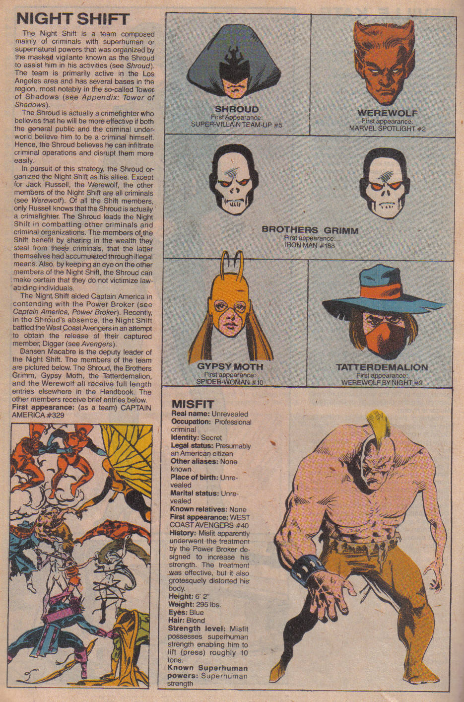 Read online The Official Handbook of the Marvel Universe: Update '89 comic -  Issue #5 - 31