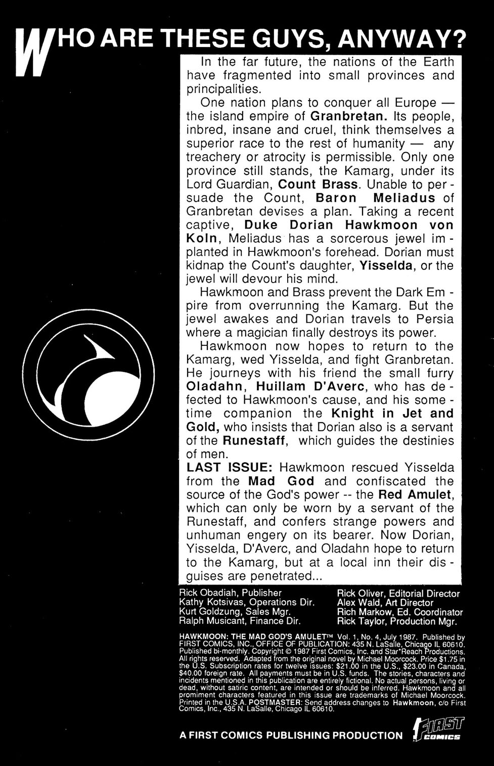 Read online Hawkmoon: The Mad God's Amulet comic -  Issue #4 - 2