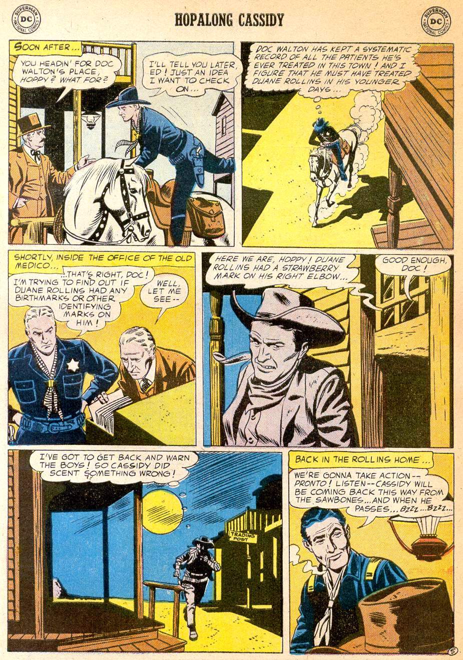 Read online Hopalong Cassidy comic -  Issue #118 - 7