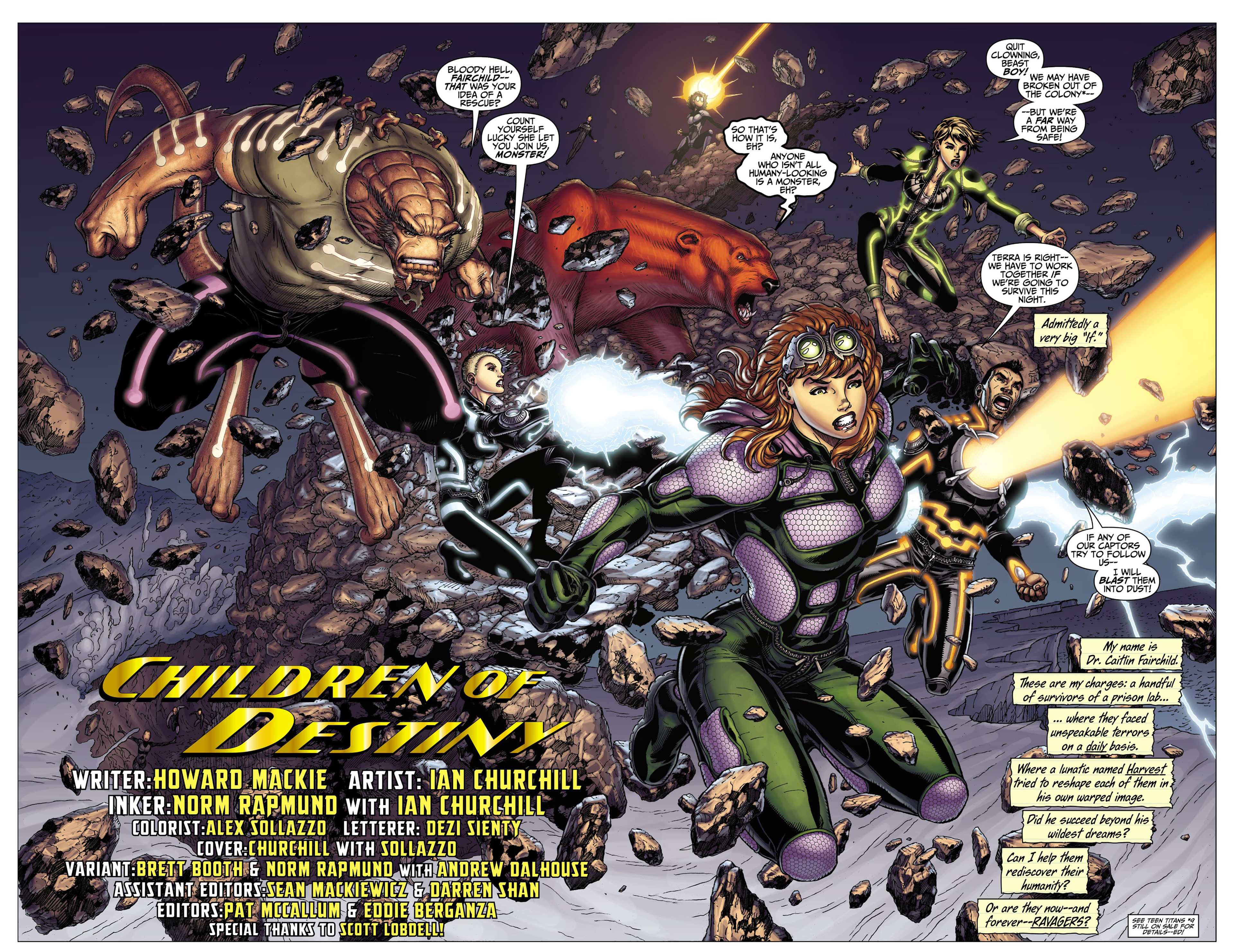 Read online The Ravagers comic -  Issue #1 - 4