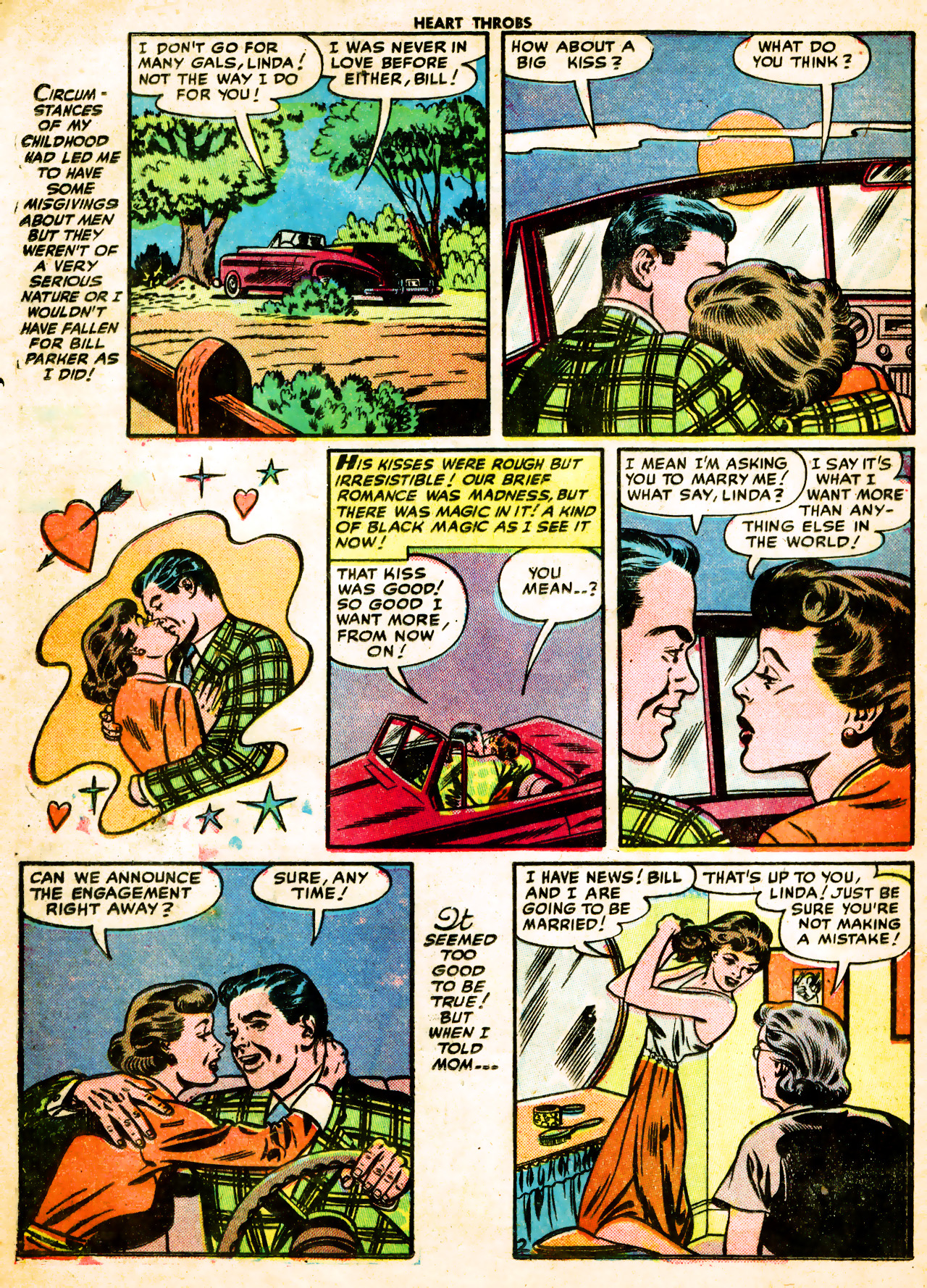 Read online Heart Throbs comic -  Issue #9 - 4