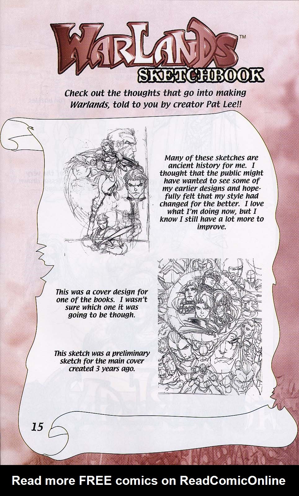 Read online Warlands comic -  Issue #0 - 15