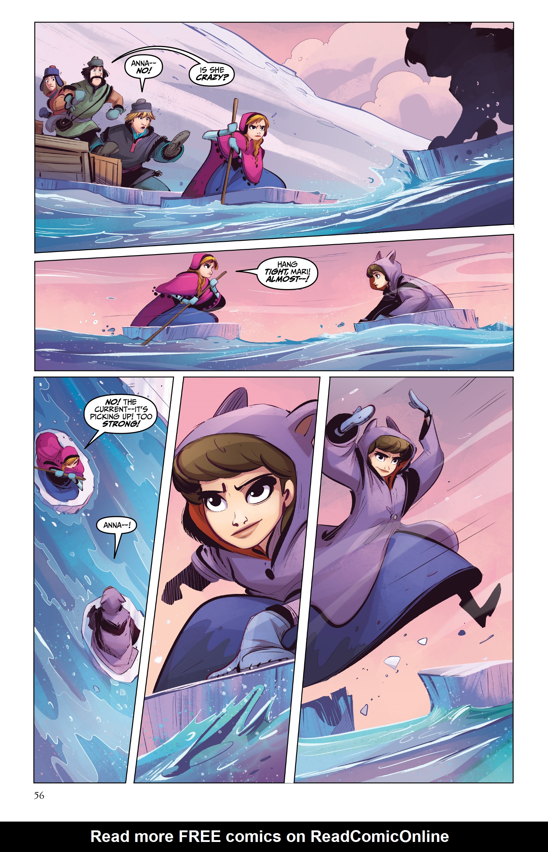 Read online Disney Frozen: Breaking Boundaries comic -  Issue # _TPB - 56