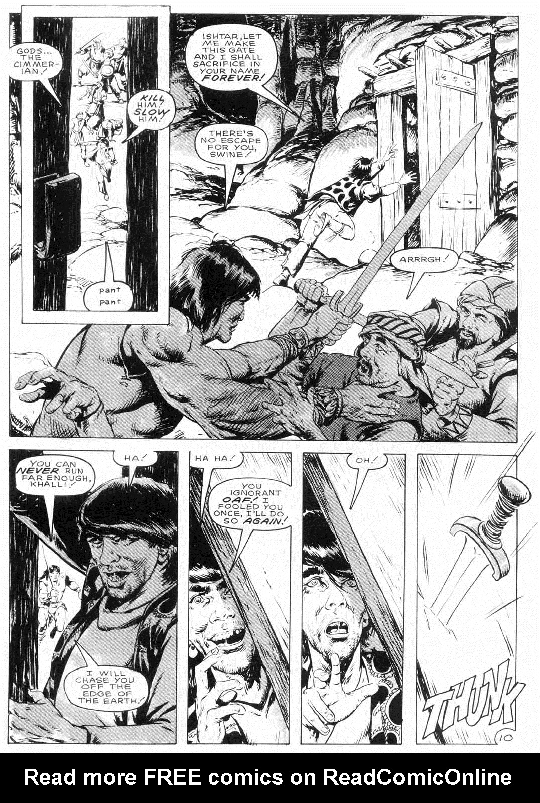 Read online The Savage Sword Of Conan comic -  Issue #154 - 13