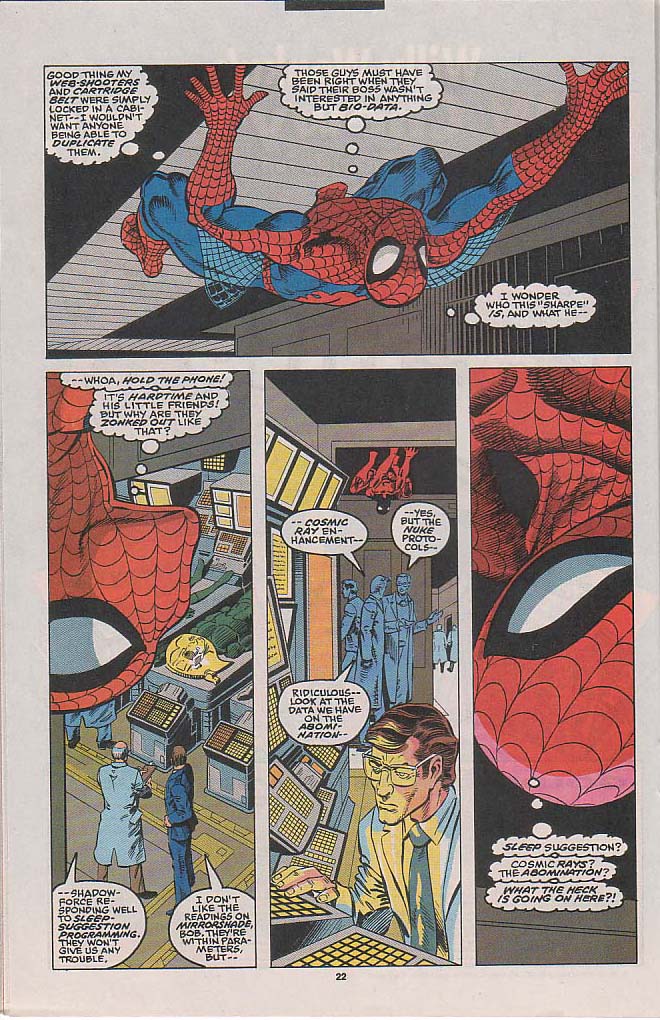 Read online Spider-Man and X-Factor: Shadowgames comic -  Issue #1 - 17