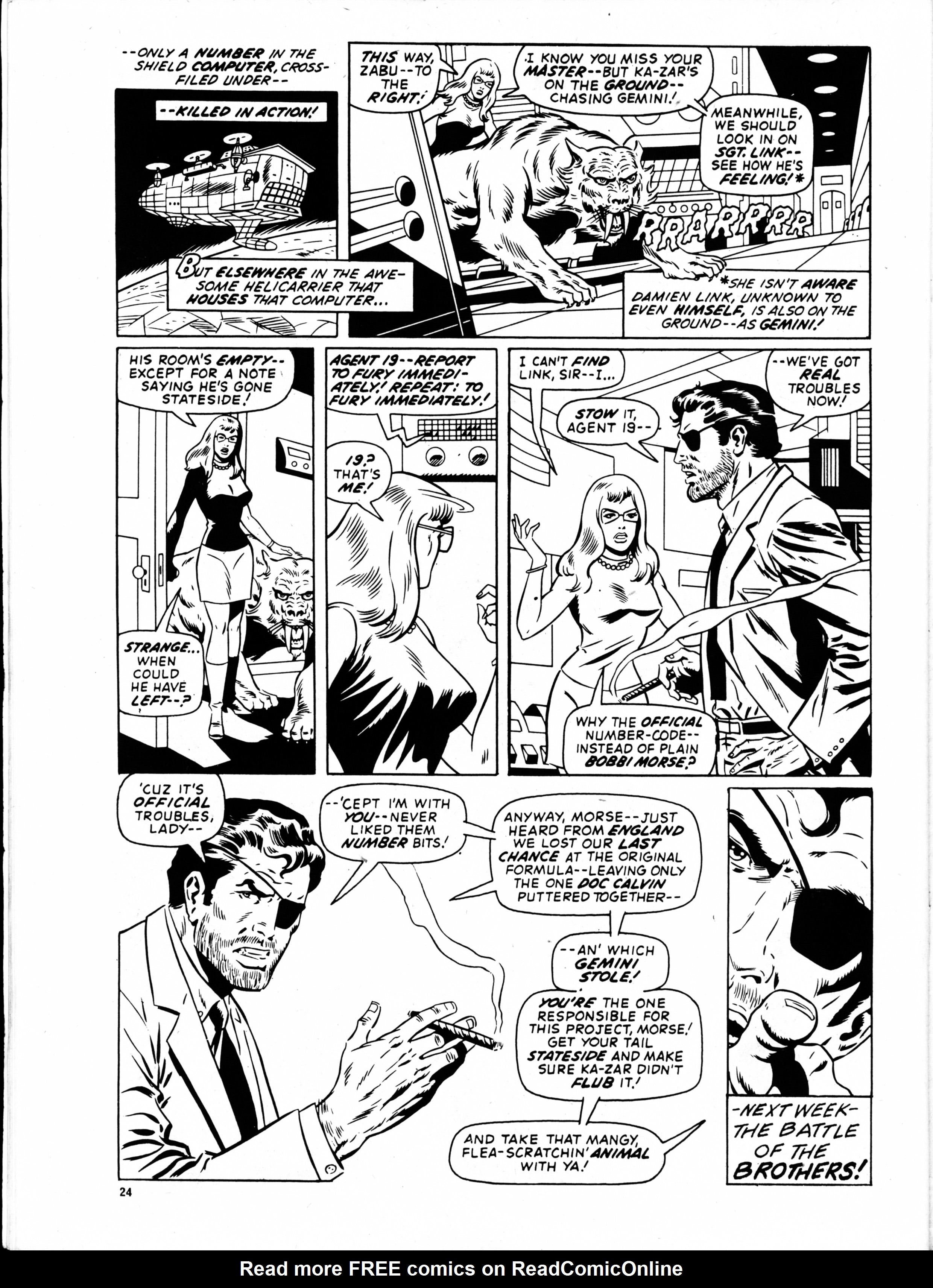 Read online Planet of the Apes (1974) comic -  Issue #69 - 24