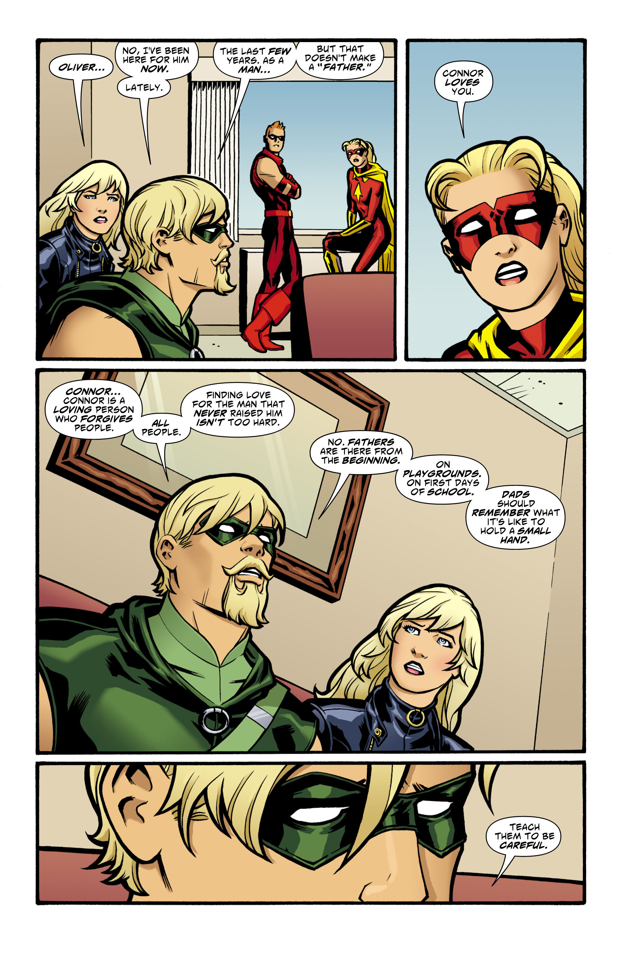Read online Green Arrow/Black Canary comic -  Issue #4 - 15