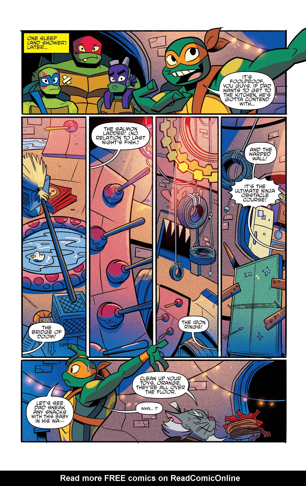Read online Rise of the Teenage Mutant Ninja Turtles comic -  Issue #2 - 10