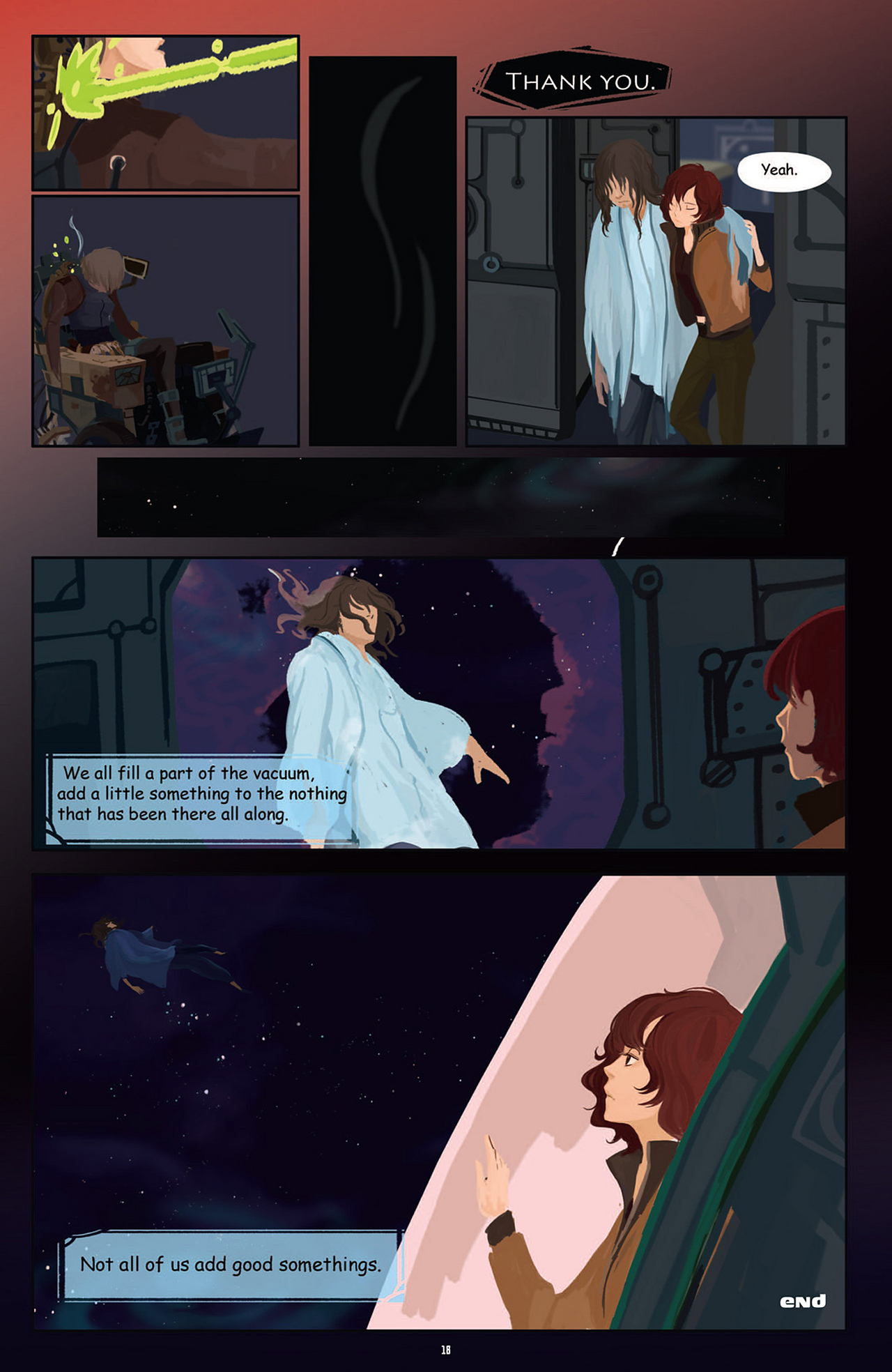 Read online Womanthology: Space comic -  Issue #4 - 21