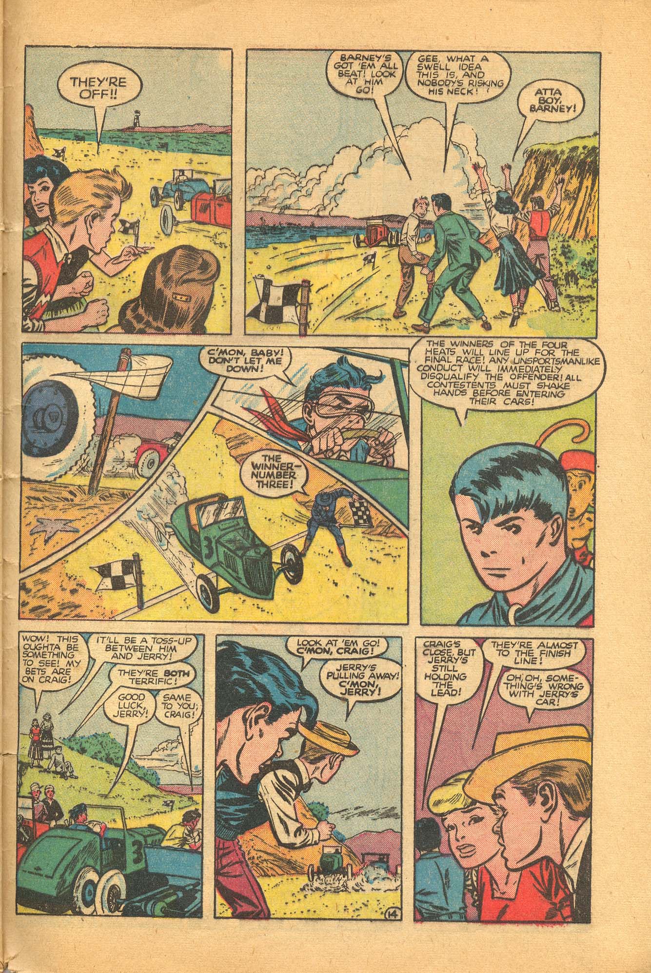 Read online Boy Comics comic -  Issue #43 - 45