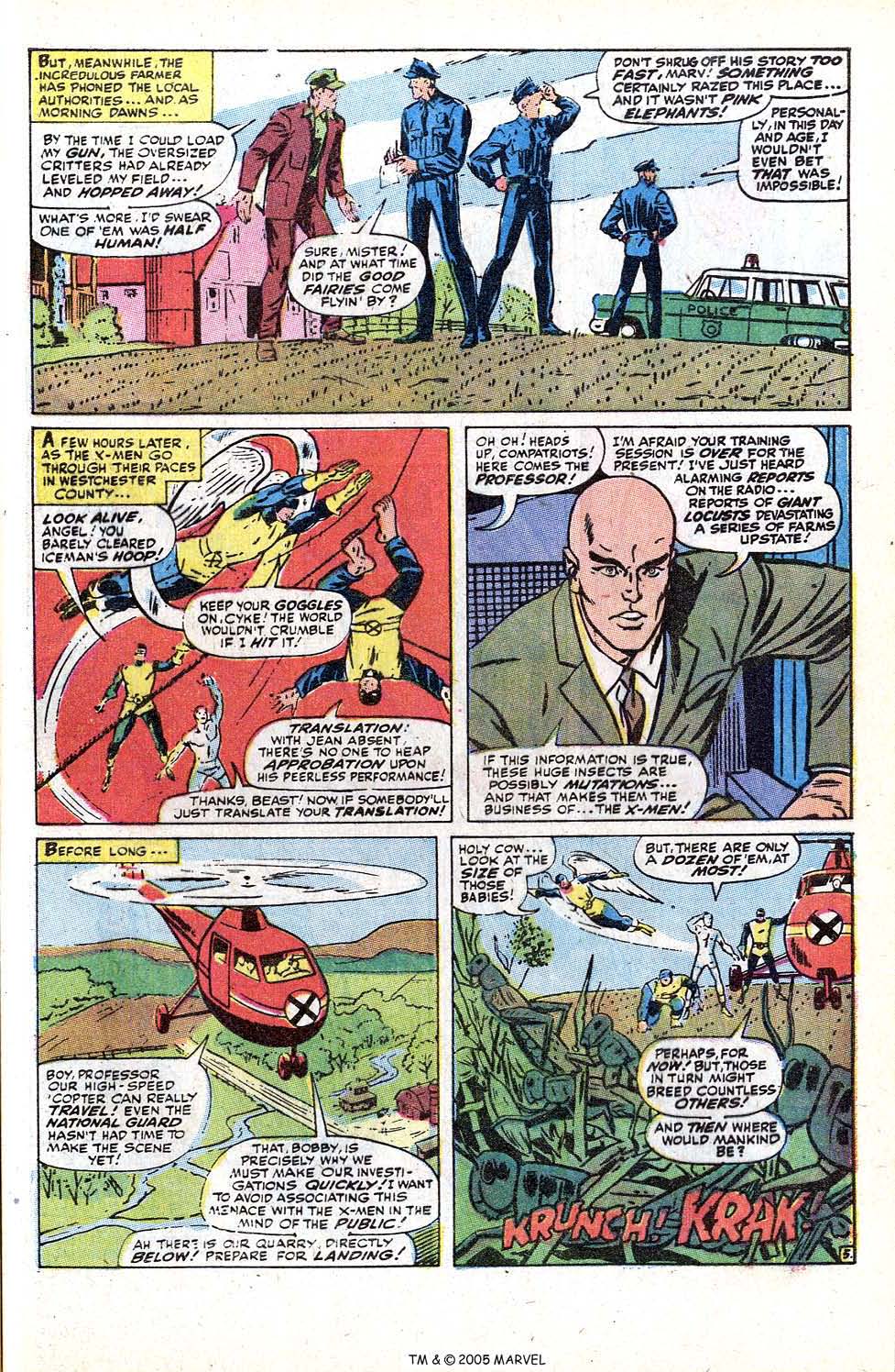 Read online Uncanny X-Men (1963) comic -  Issue #72 - 31