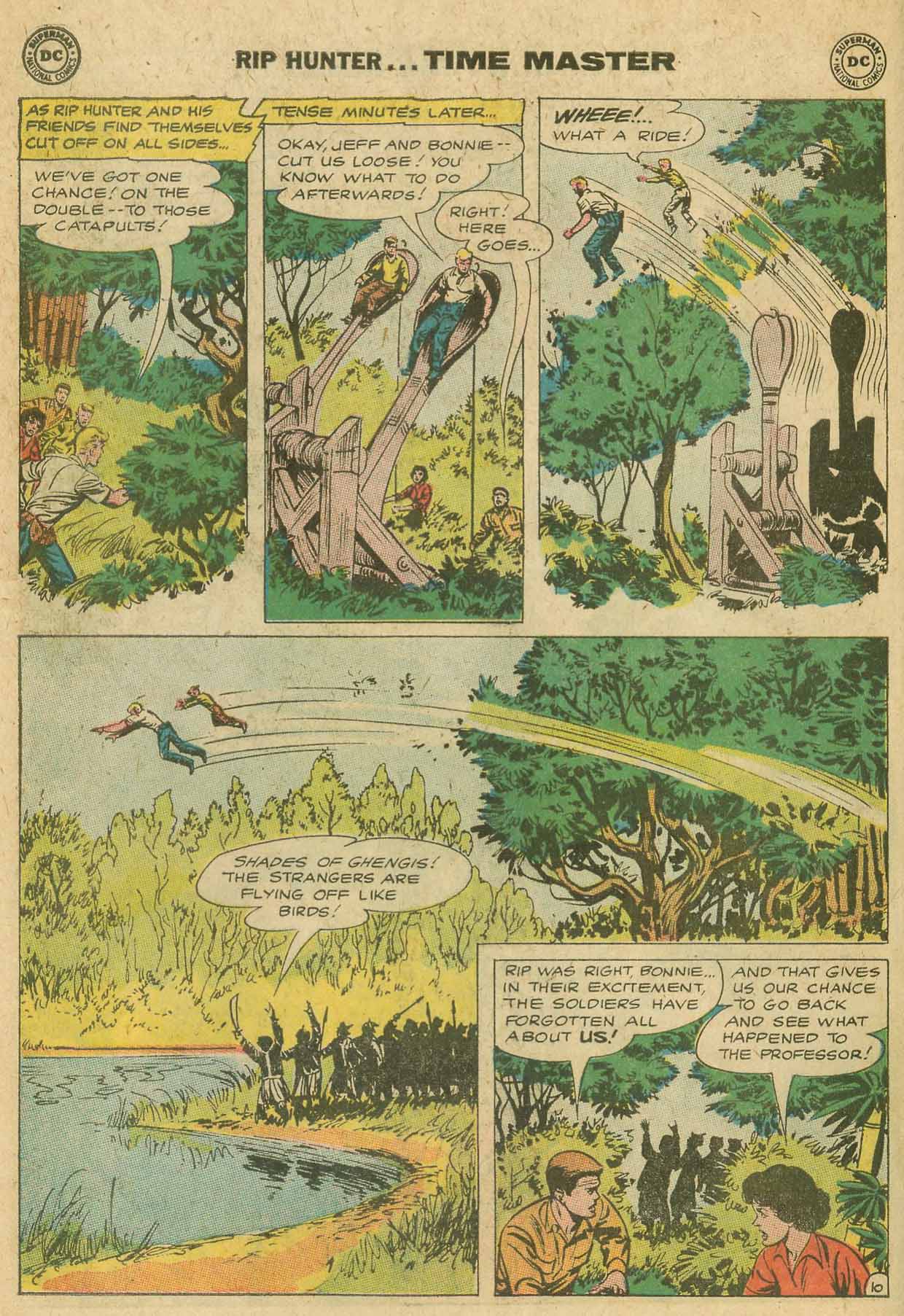 Read online Rip Hunter...Time Master comic -  Issue #13 - 14