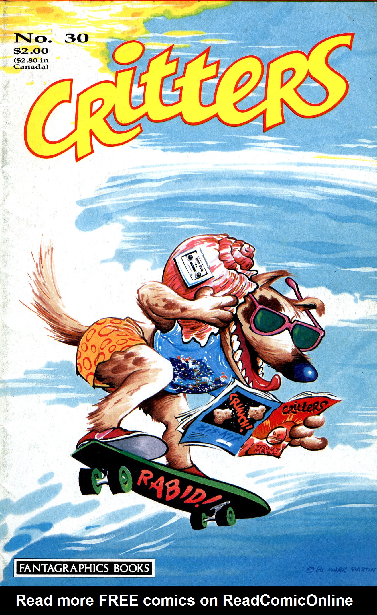 Read online Critters comic -  Issue #30 - 1