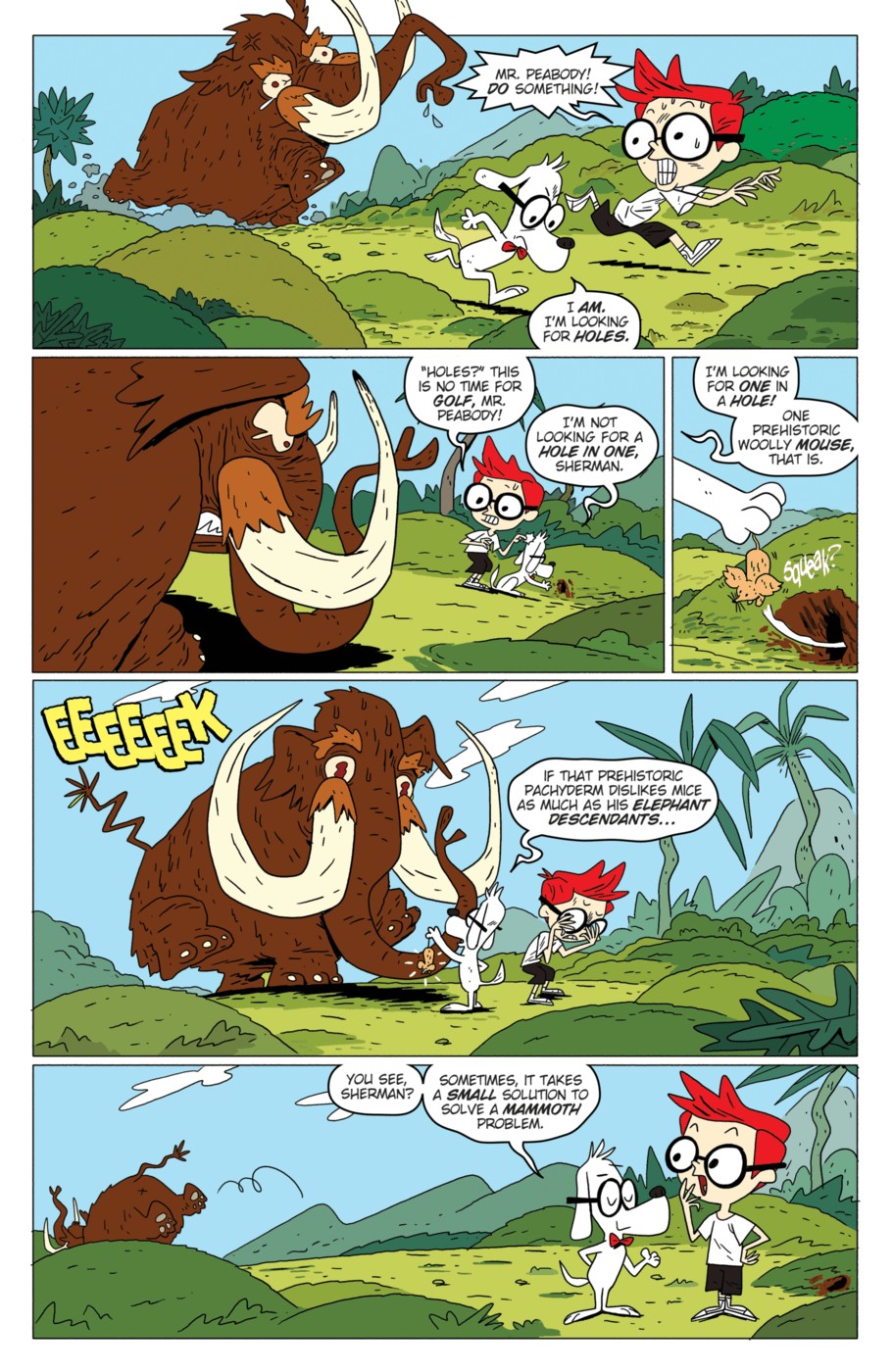 Read online Mr. Peabody & Sherman comic -  Issue #1 - 12