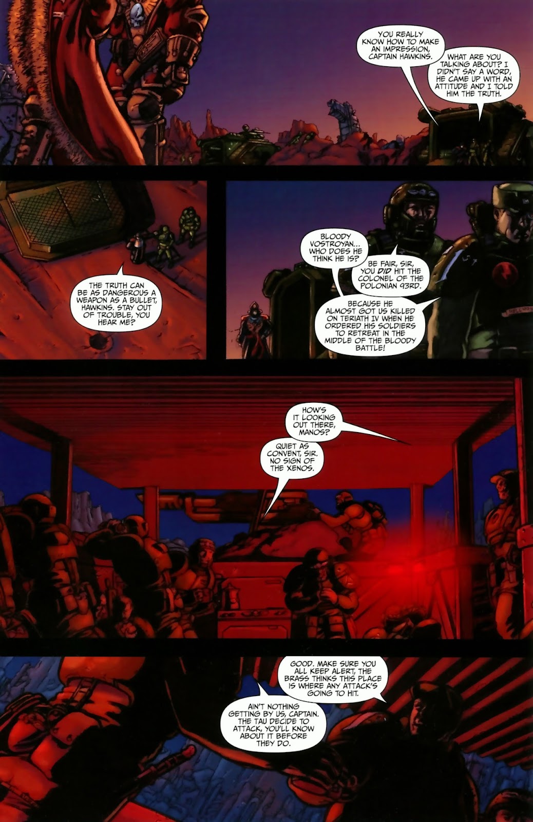 Warhammer 40,000: Fire & Honour issue 1 - Page 11