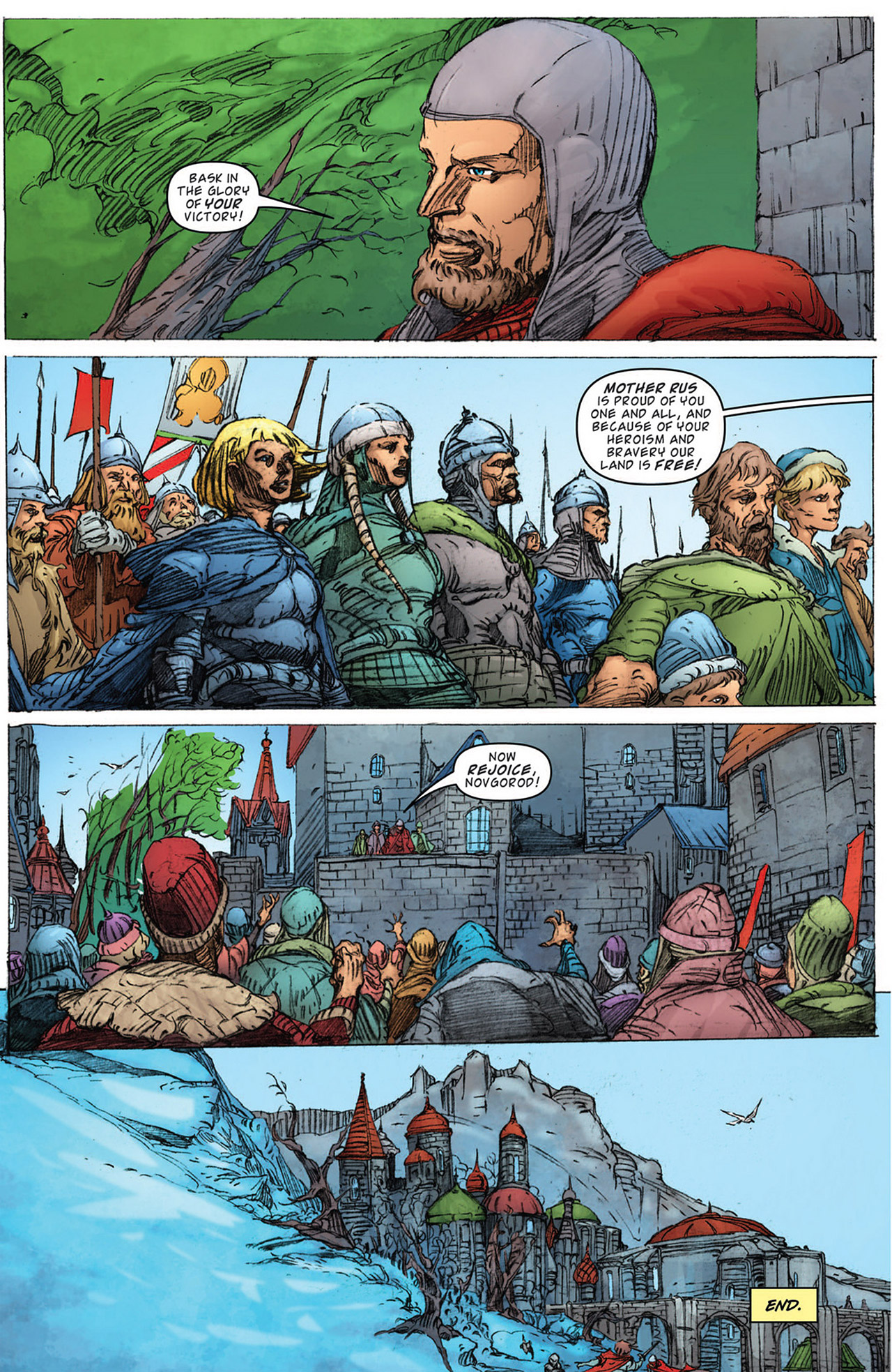 Read online Nevsky: A Hero of the People comic -  Issue # TPB - 118