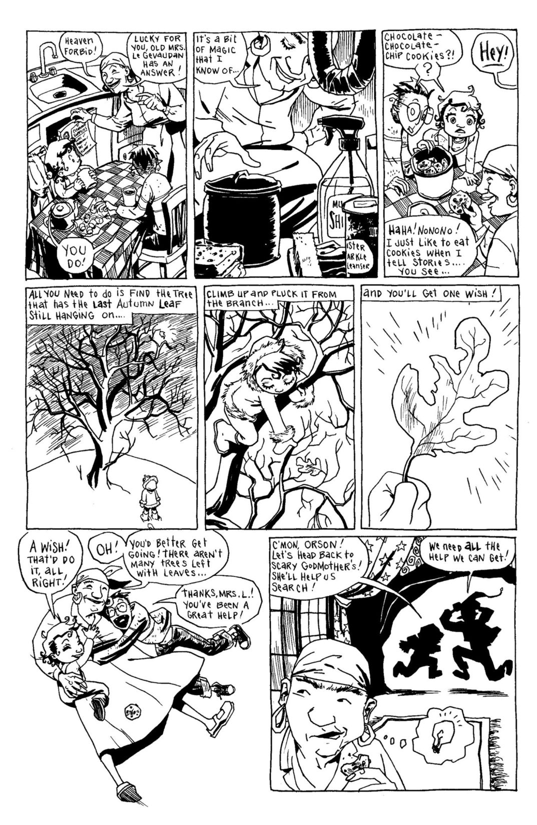 Read online Scary Godmother Comic Book Stories comic -  Issue # TPB - 60