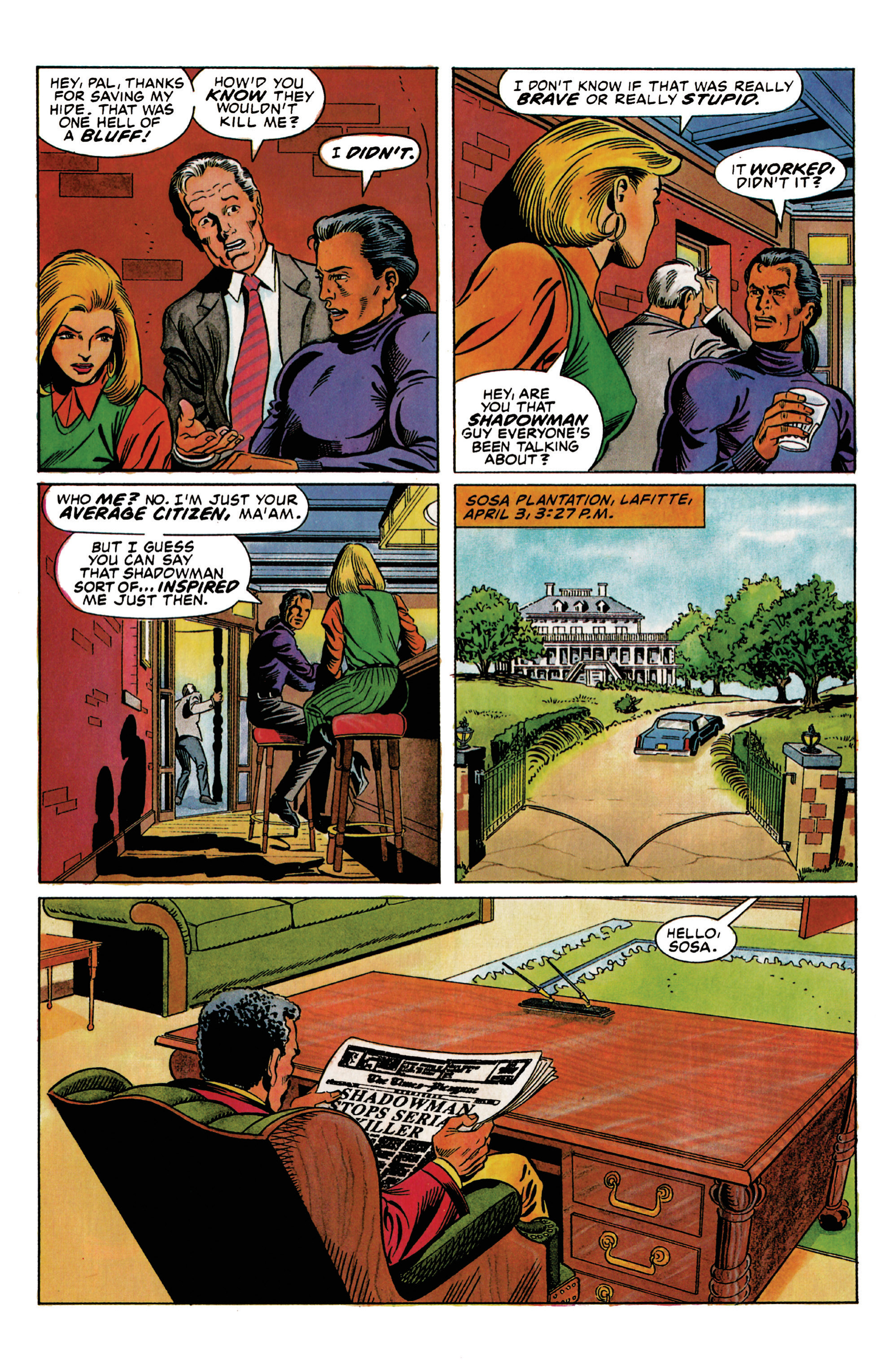 Read online Valiant Masters Shadowman comic -  Issue # TPB (Part 1) - 61