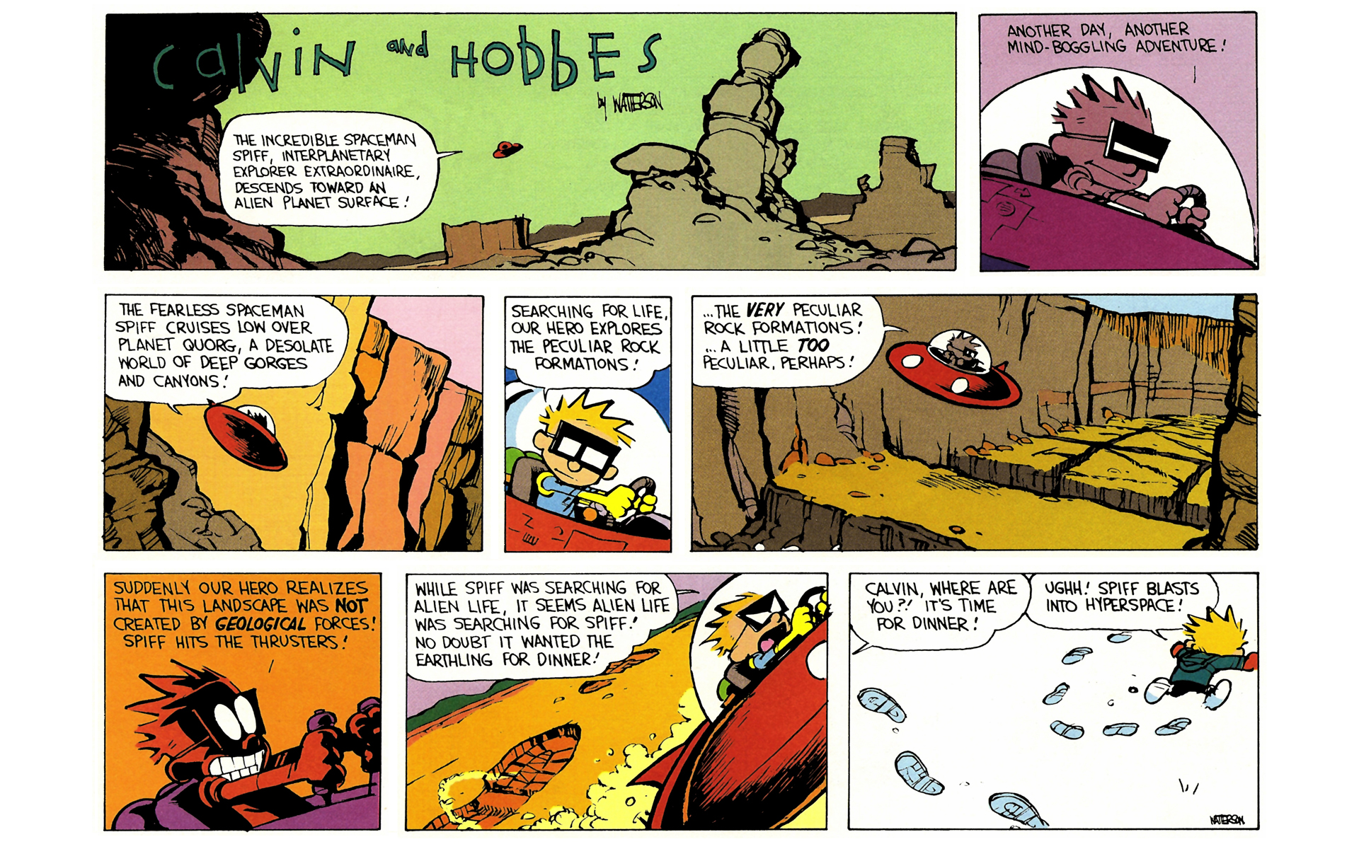 Read online Calvin and Hobbes comic -  Issue #6 - 97