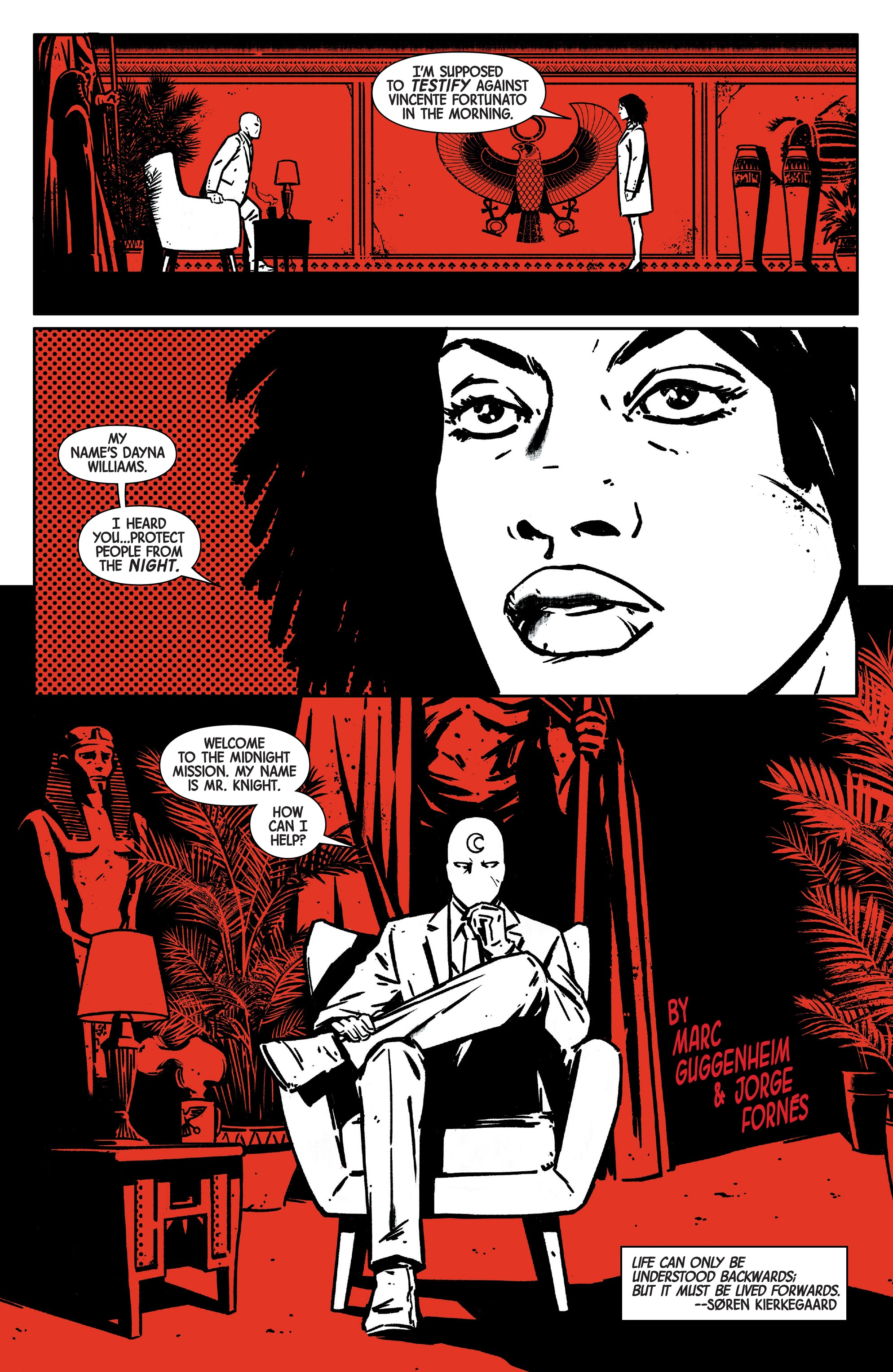 Read online Moon Knight: Black, White & Blood comic -  Issue #1 - 31