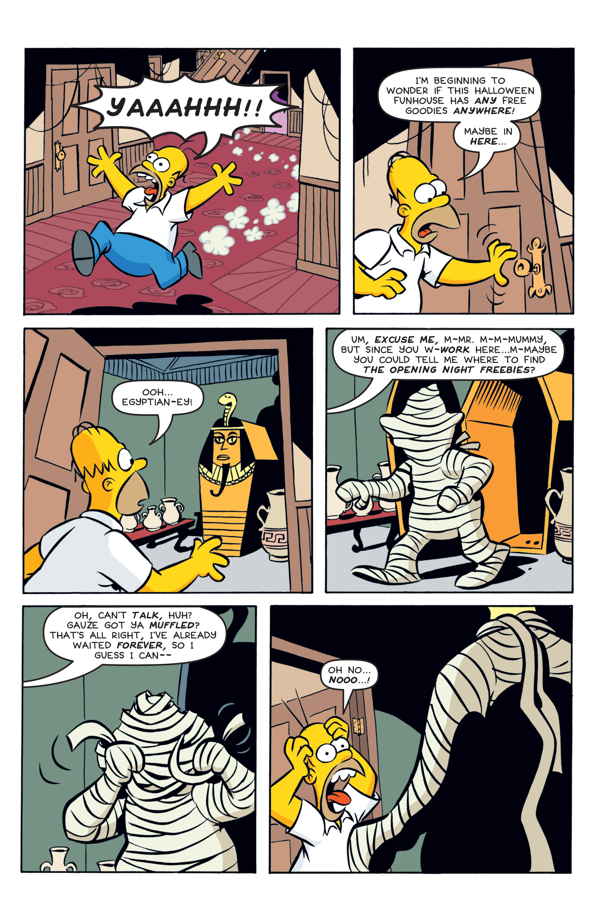 Read online Treehouse of Horror comic -  Issue #19 - 6