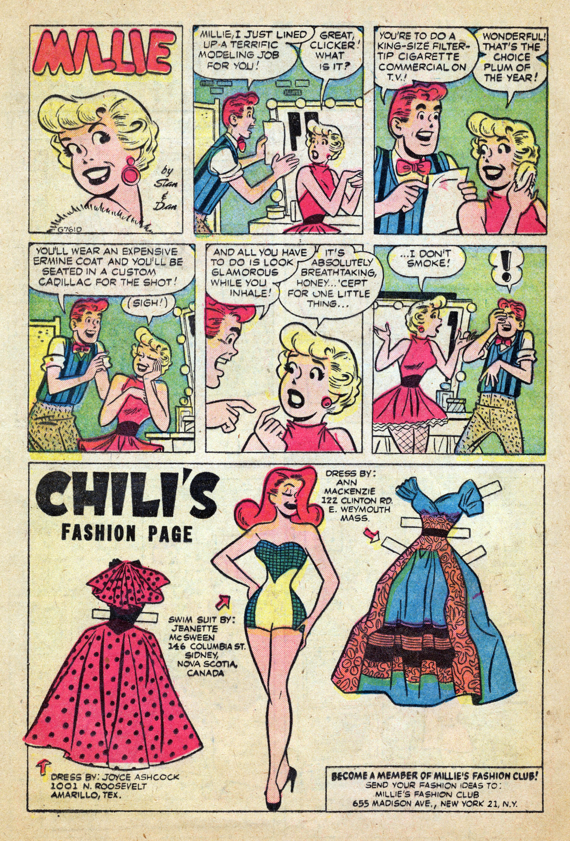Read online Millie the Model comic -  Issue #64 - 24