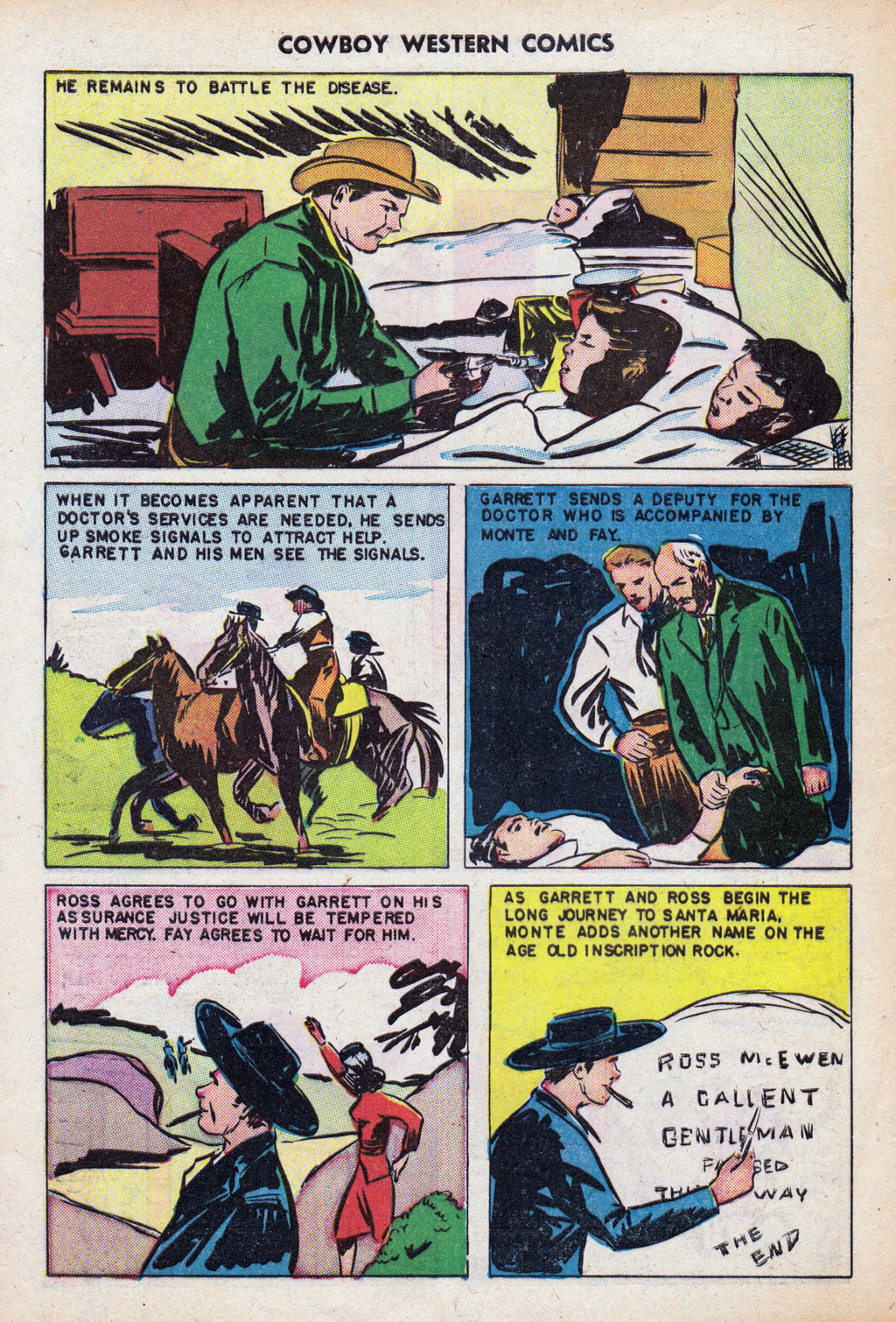 Read online Cowboy Western Comics (1948) comic -  Issue #24 - 8