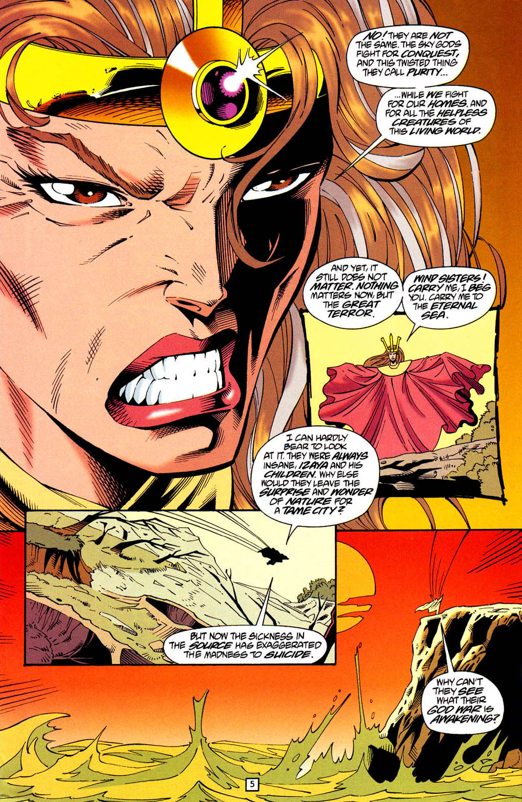 Read online The New Gods (1995) comic -  Issue #6 - 6