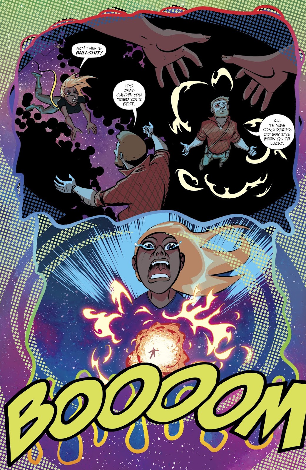 Cave Carson Has An Interstellar Eye issue 6 - Page 18
