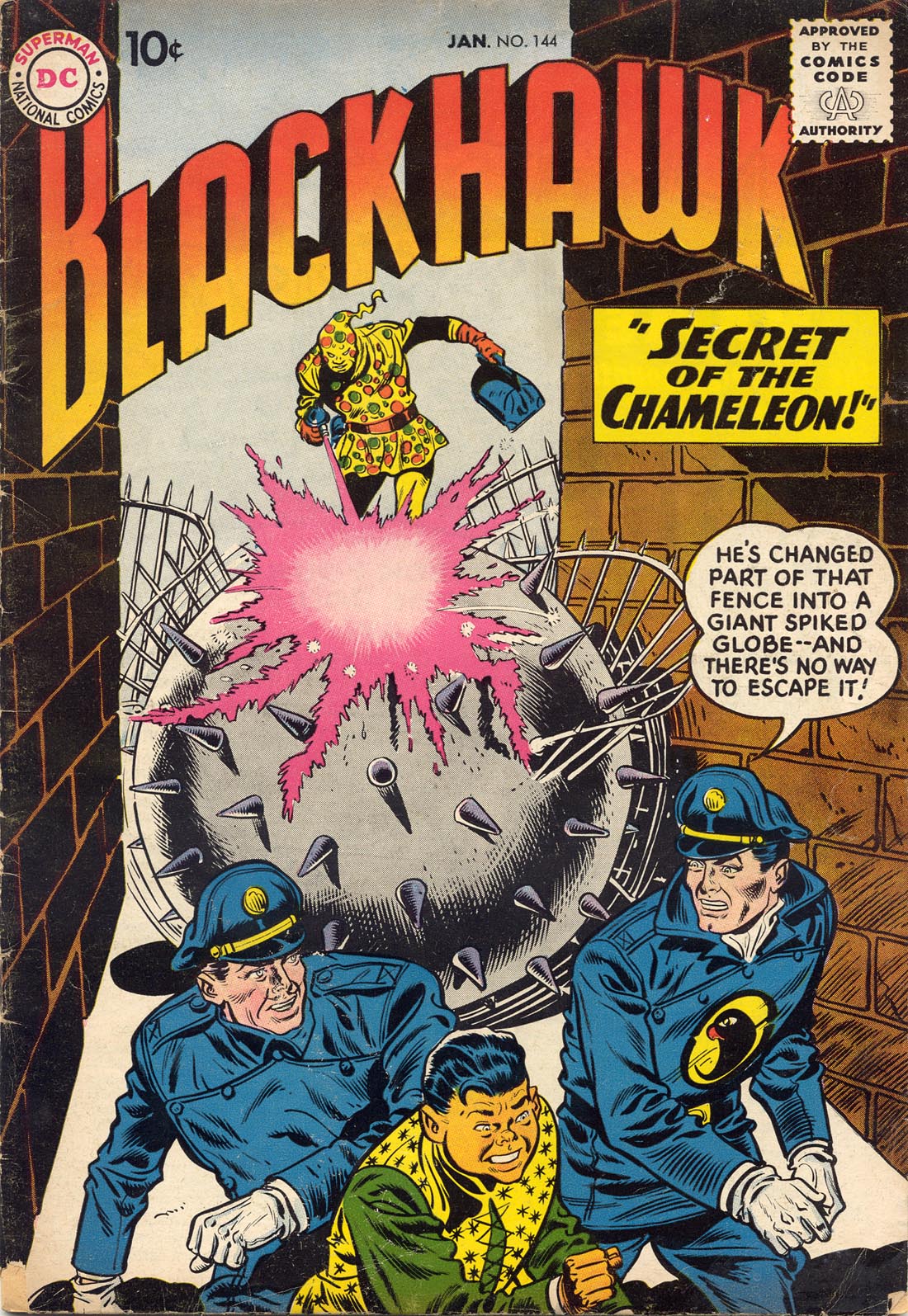 Read online Blackhawk (1957) comic -  Issue #144 - 2