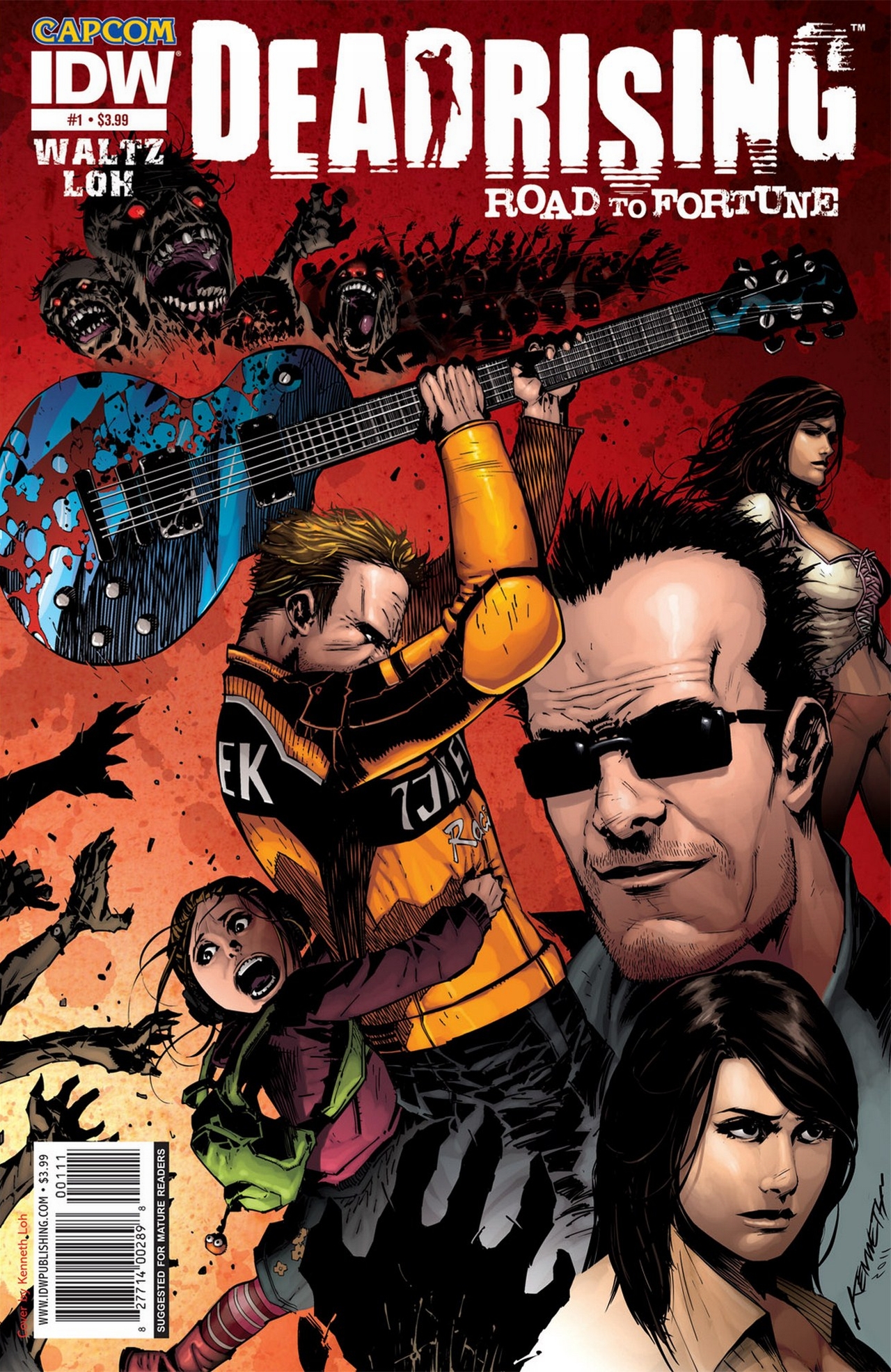 Read online Dead Rising: Road to Fortune comic -  Issue #1 - 1