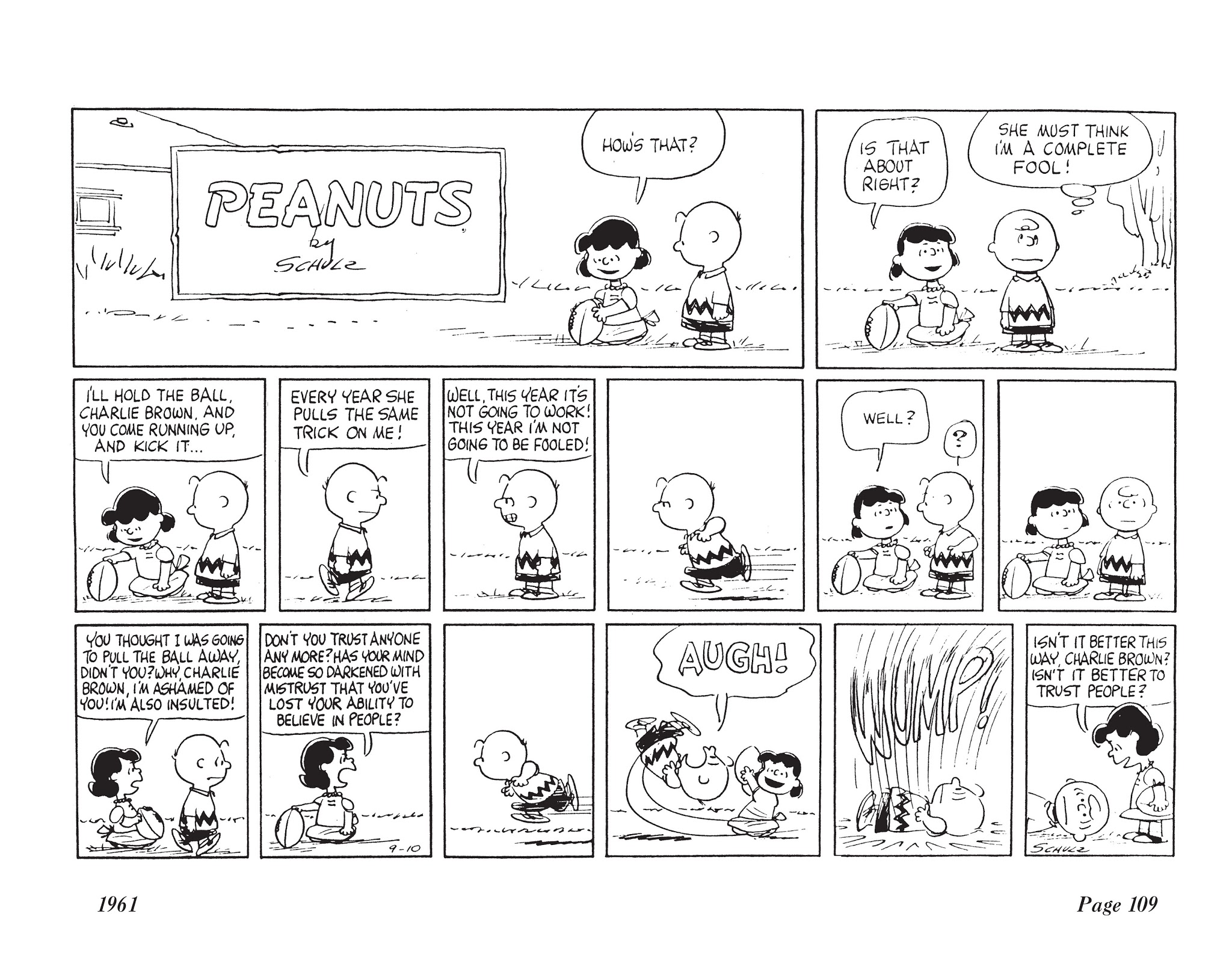 Read online The Complete Peanuts comic -  Issue # TPB 6 - 124