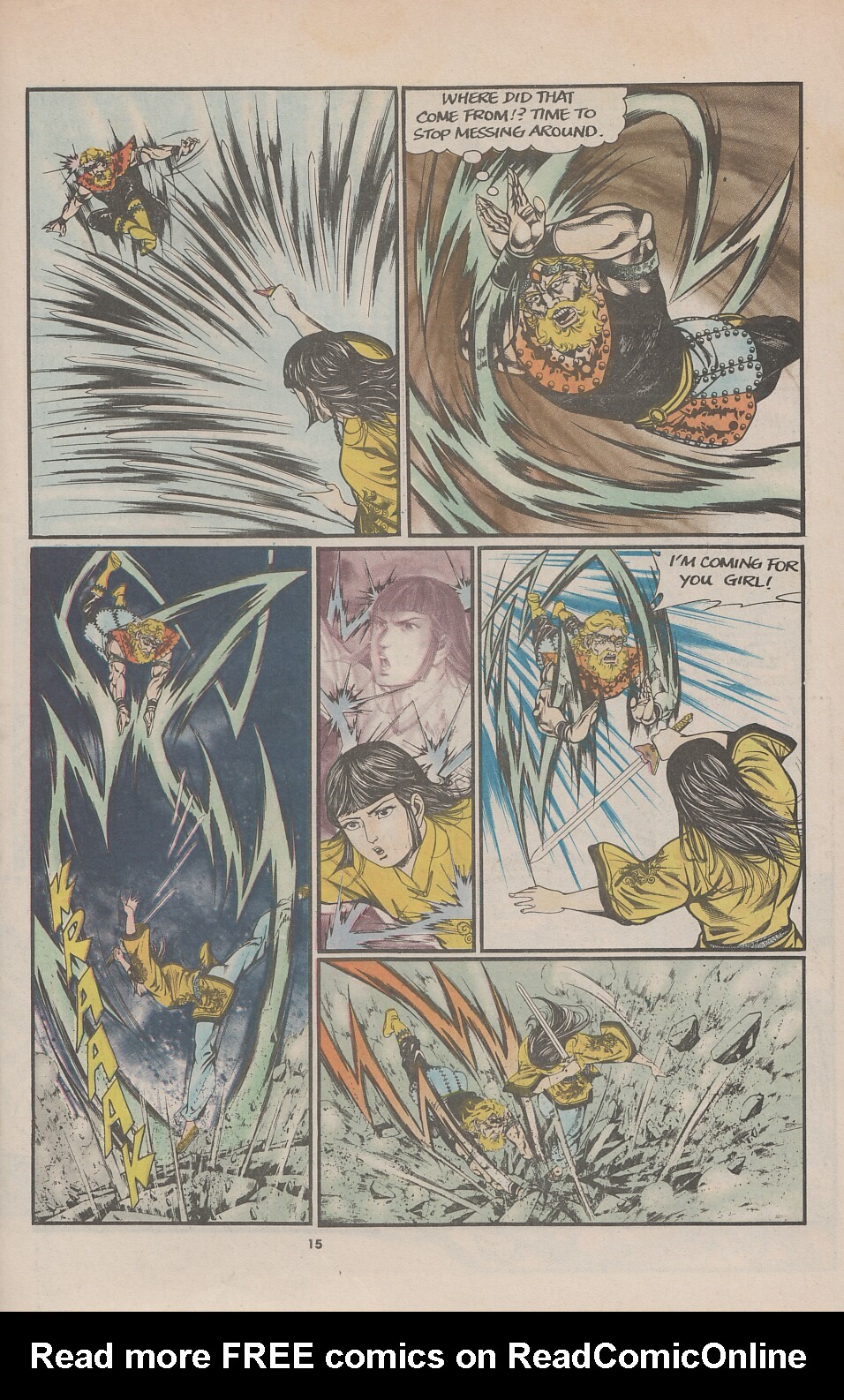 Read online Drunken Fist comic -  Issue #31 - 17