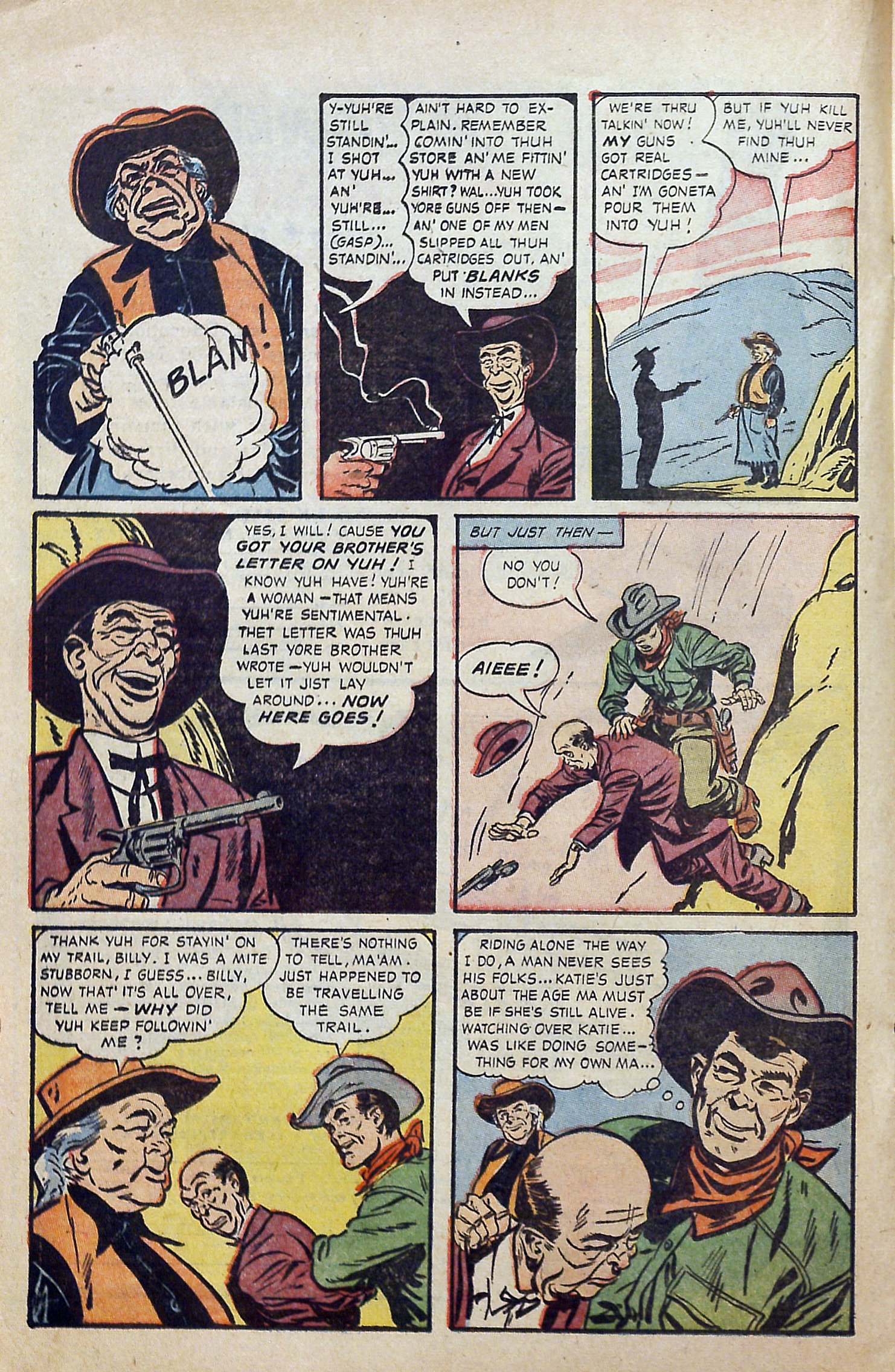 Read online Billy the Kid Adventure Magazine comic -  Issue #21 - 20