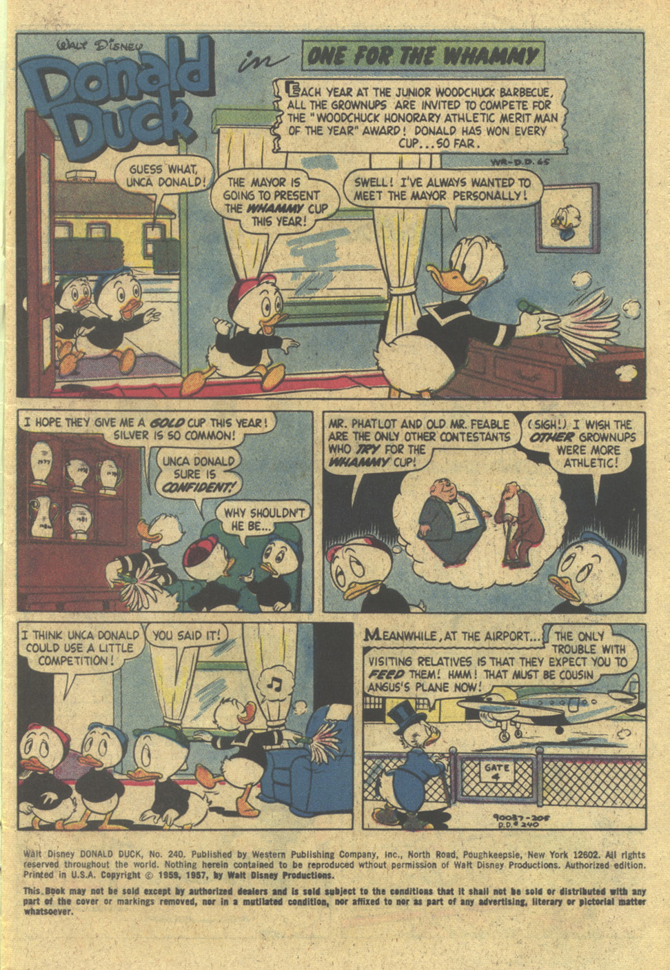 Read online Walt Disney's Donald Duck (1952) comic -  Issue #240 - 3