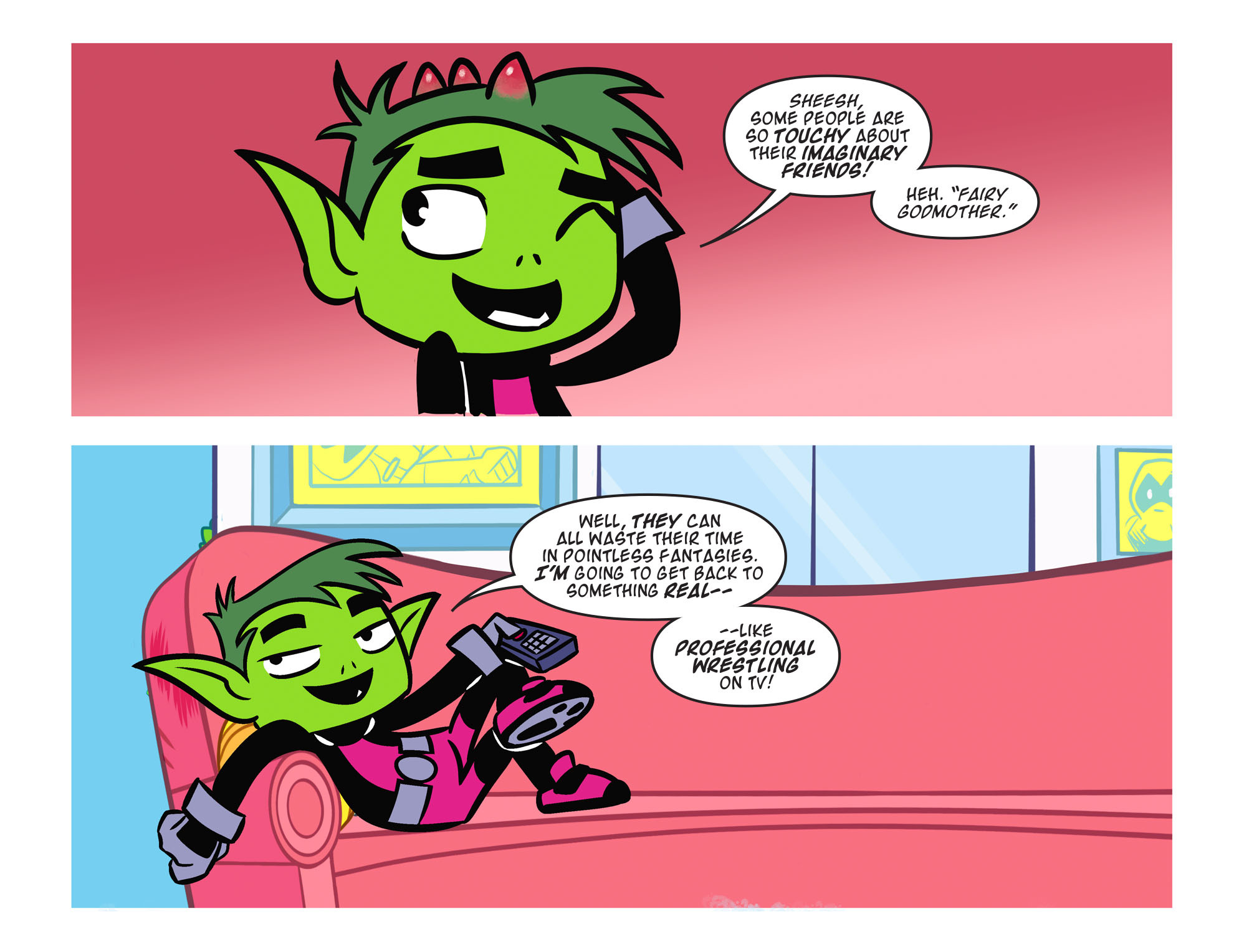 Read online Teen Titans Go! (2013) comic -  Issue #28 - 8